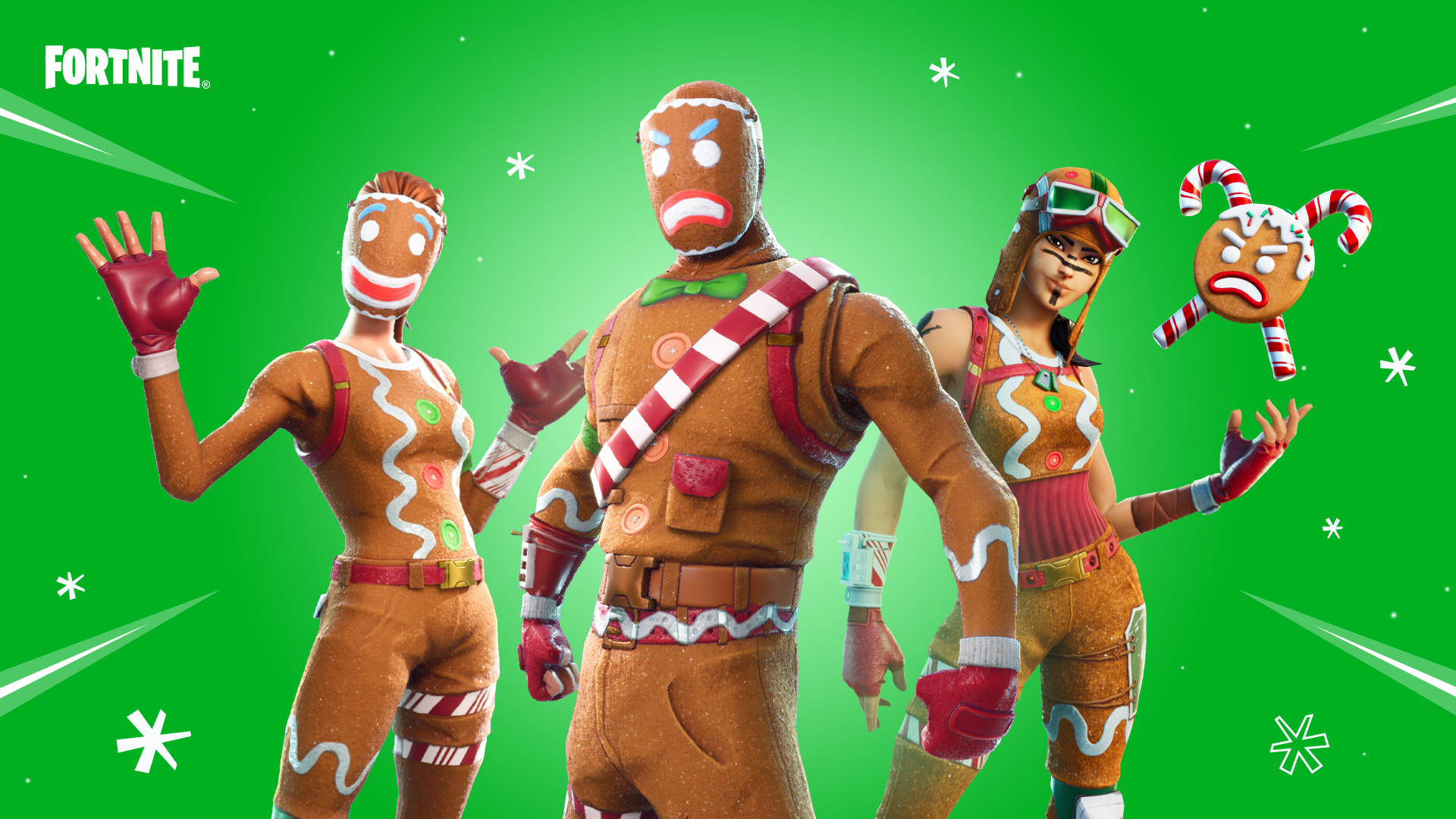 Gingerbread Raider Fortnite Wallpapers