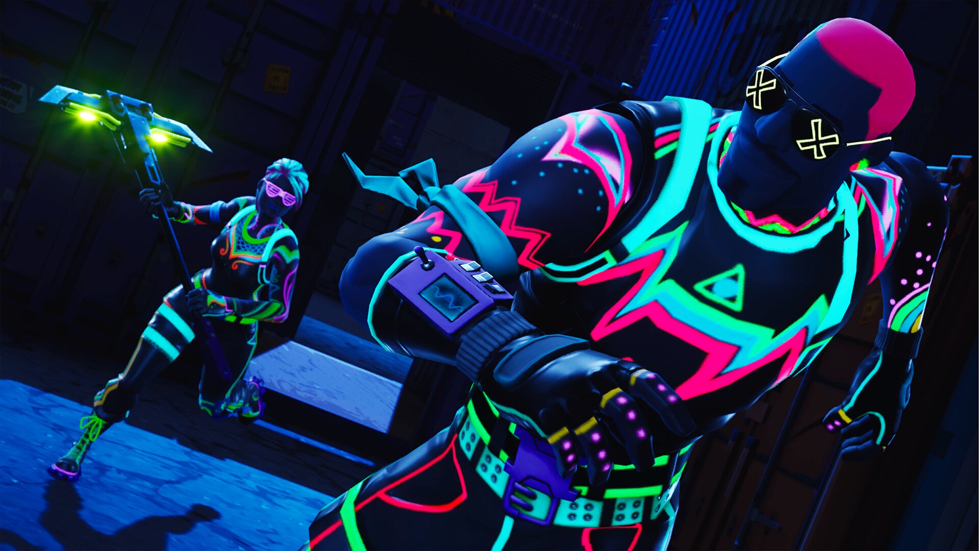 Glow Fortnite Wallpapers