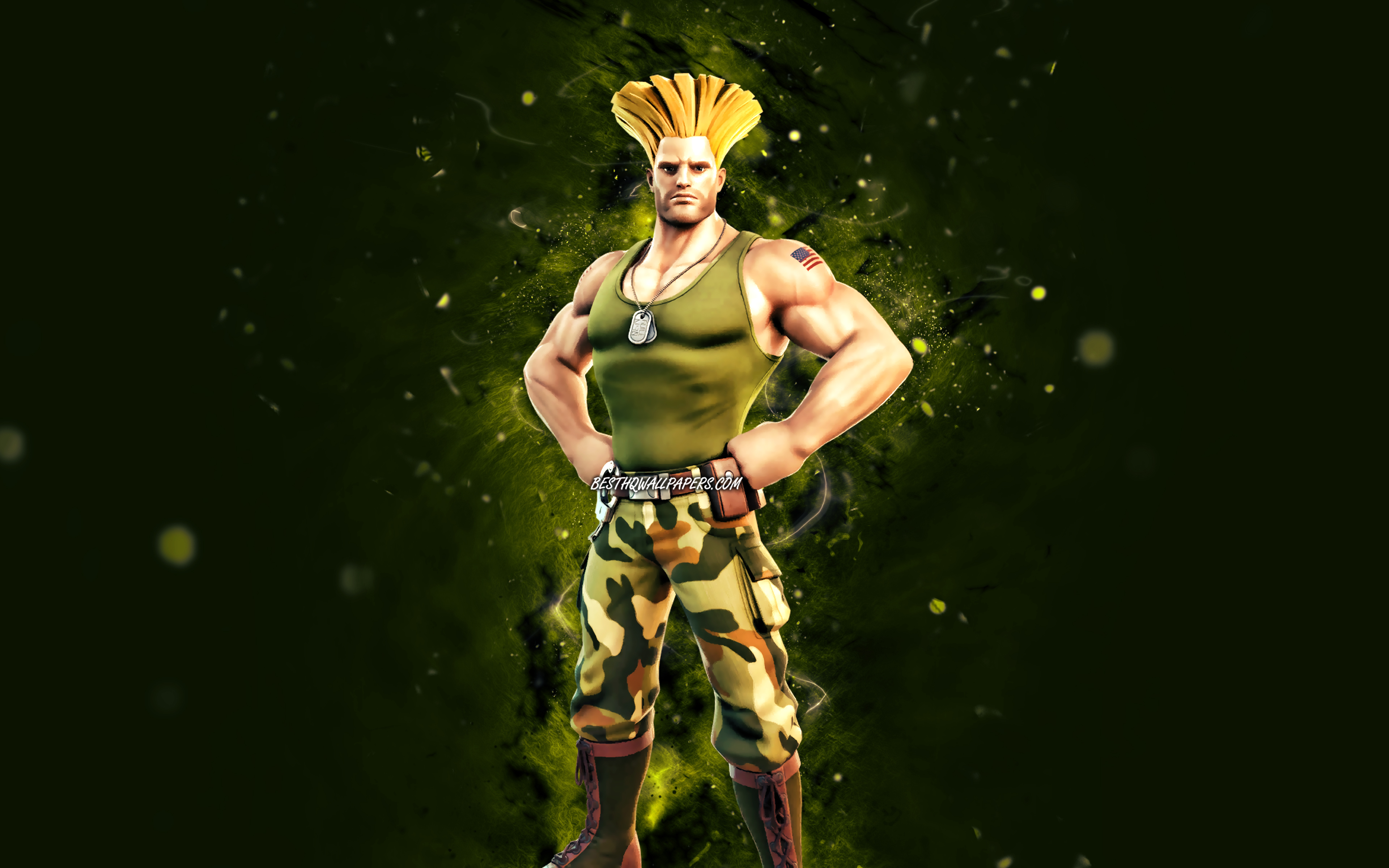 Guile Fortnite Wallpapers