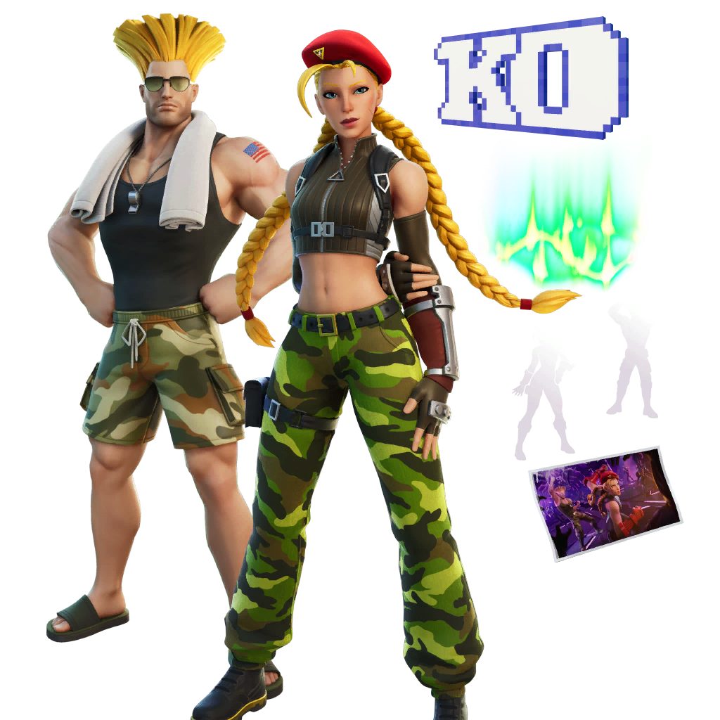 Guile Fortnite Wallpapers