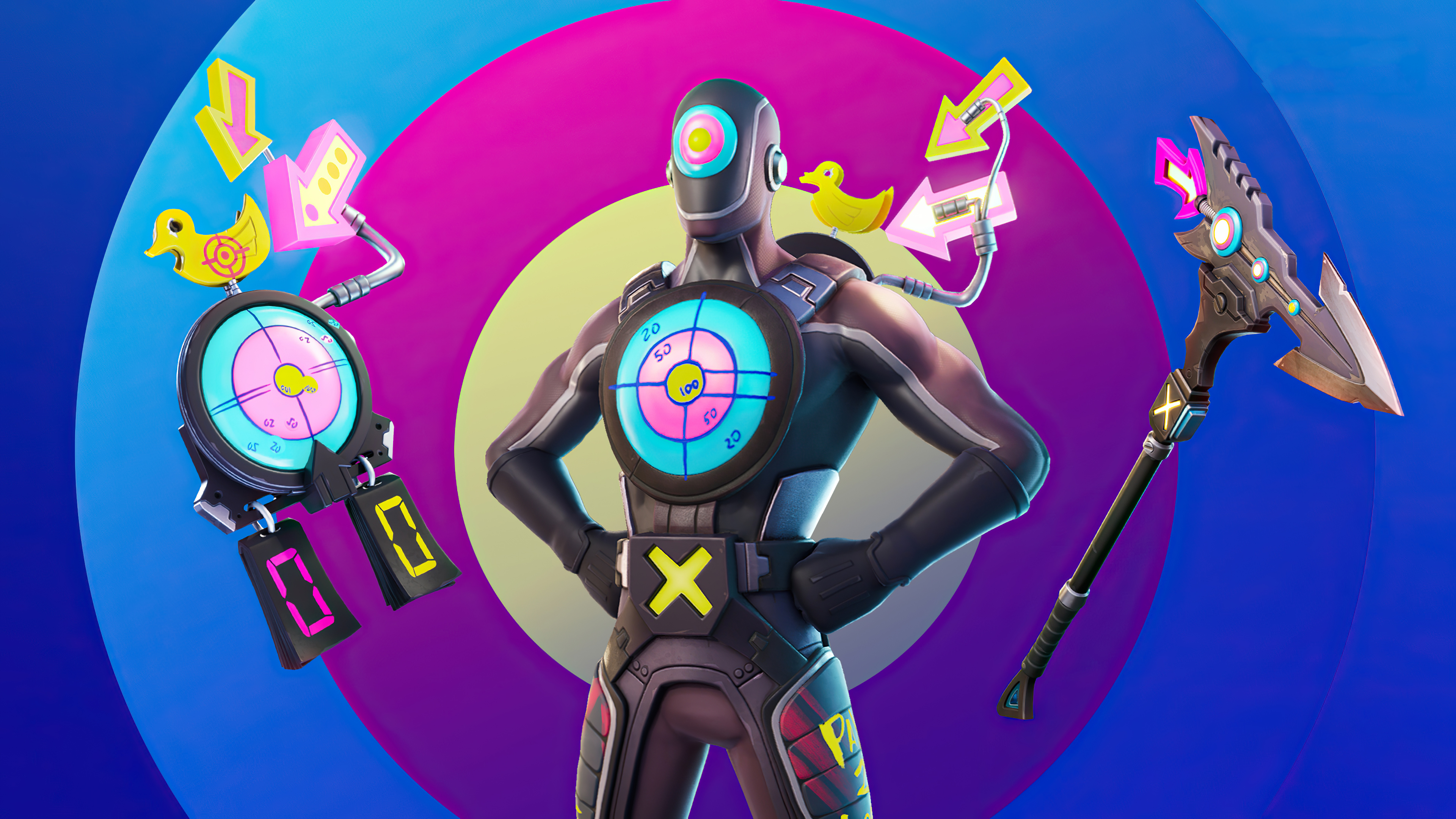 Hit Man Fortnite Wallpapers