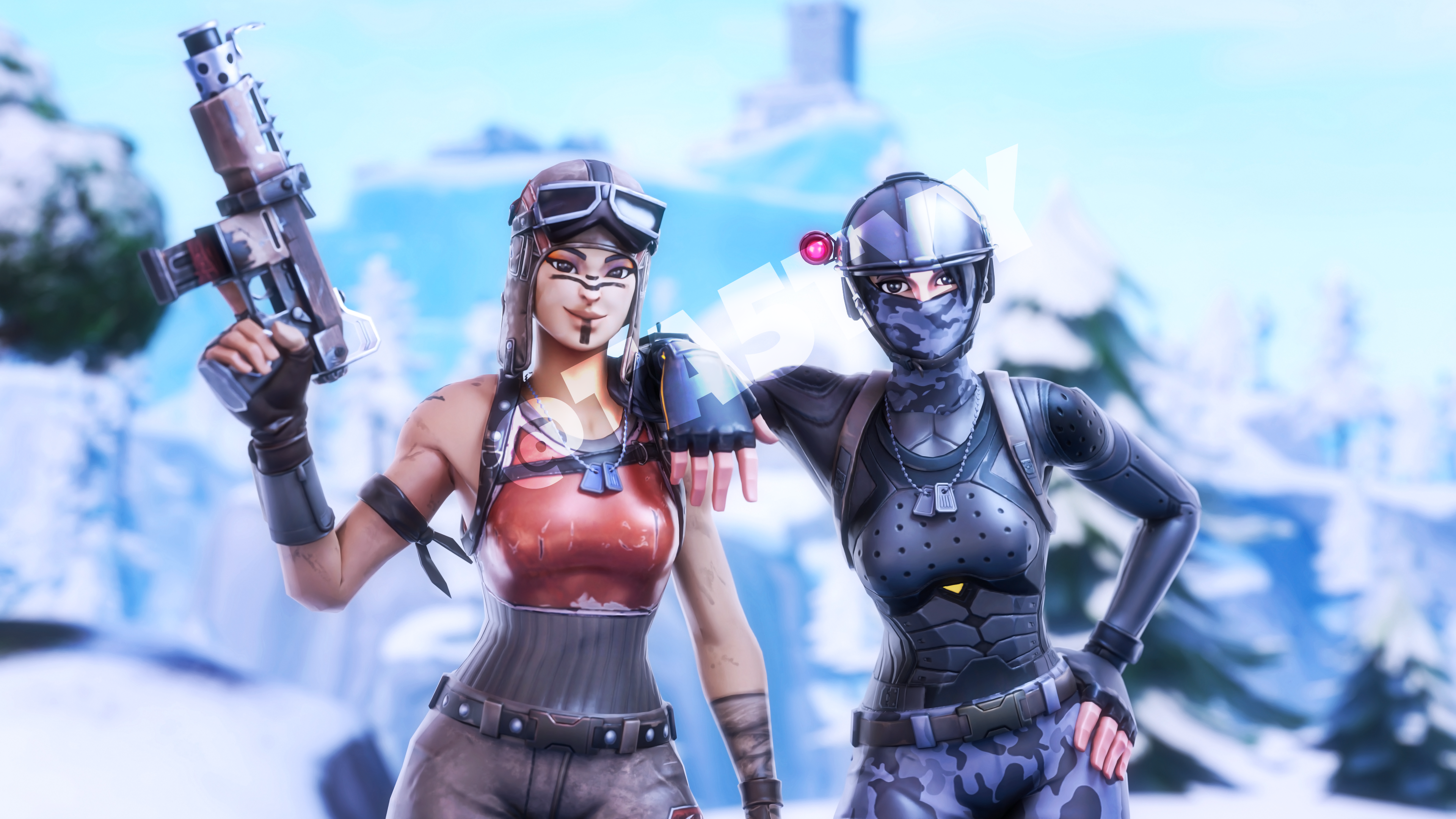 Ice Raider Fortnite Wallpapers