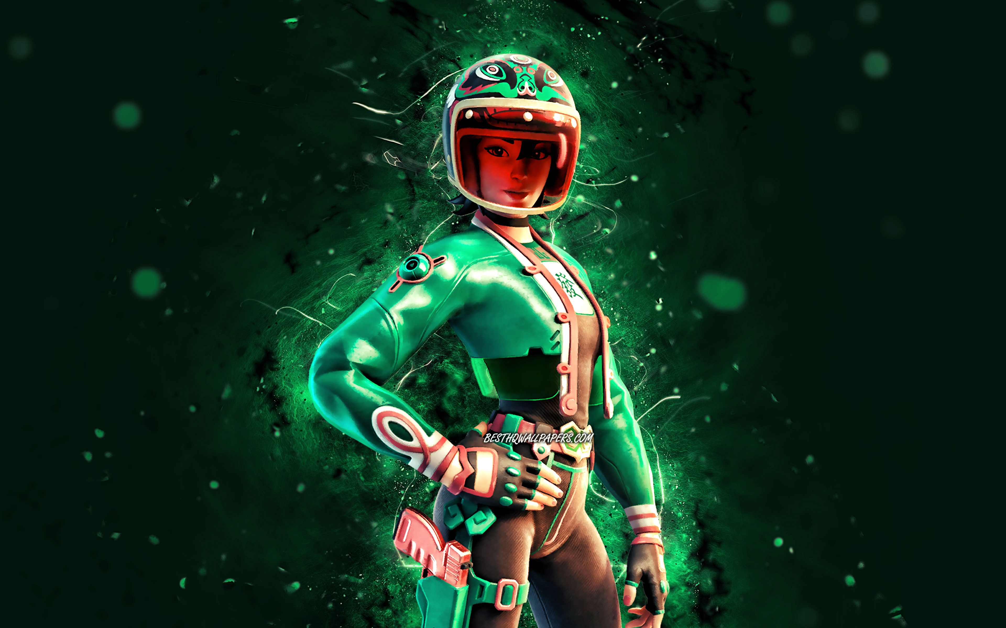 Jade Racer Fortnite Wallpapers