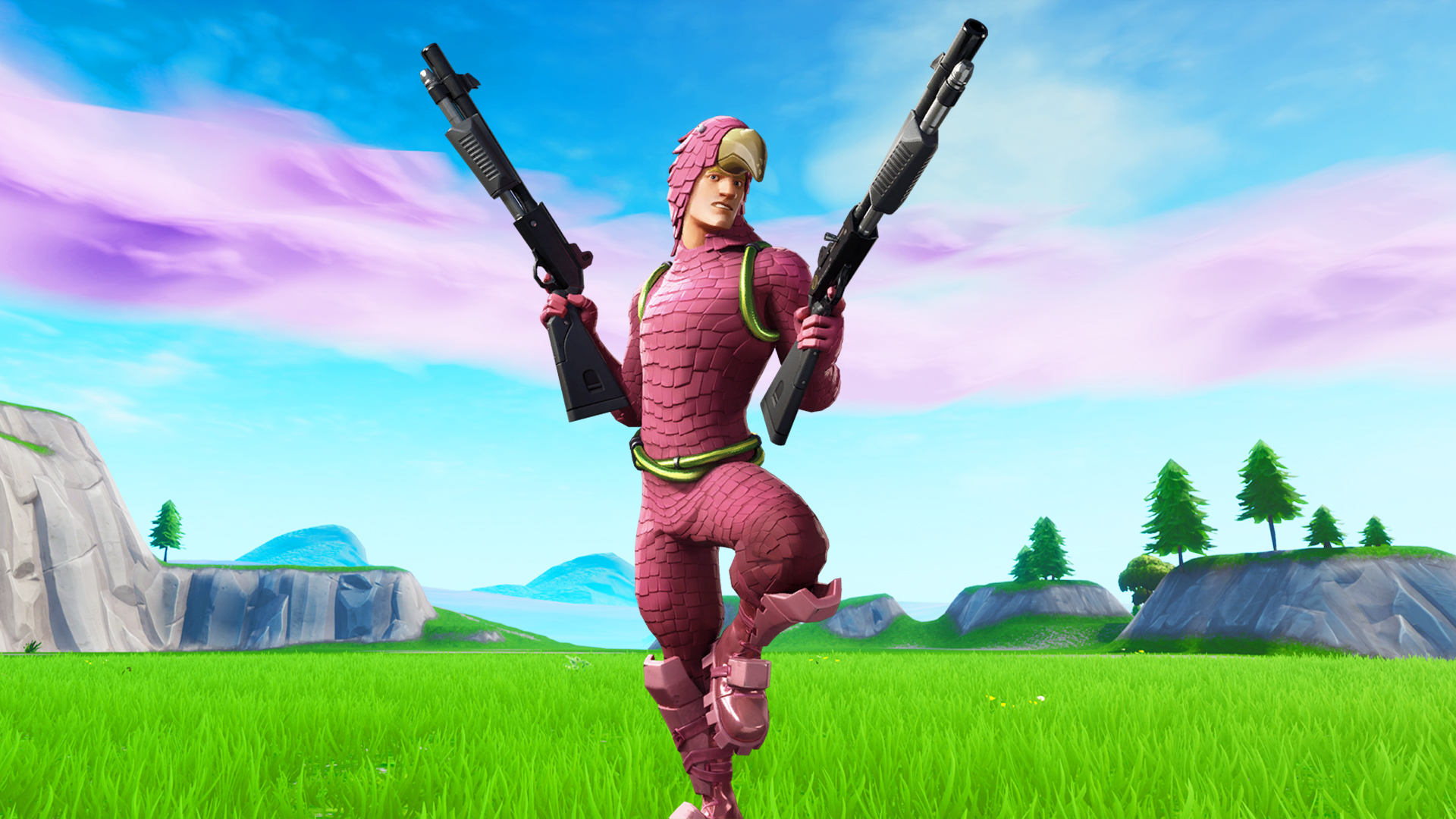 King Flamingo Fortnite Wallpapers