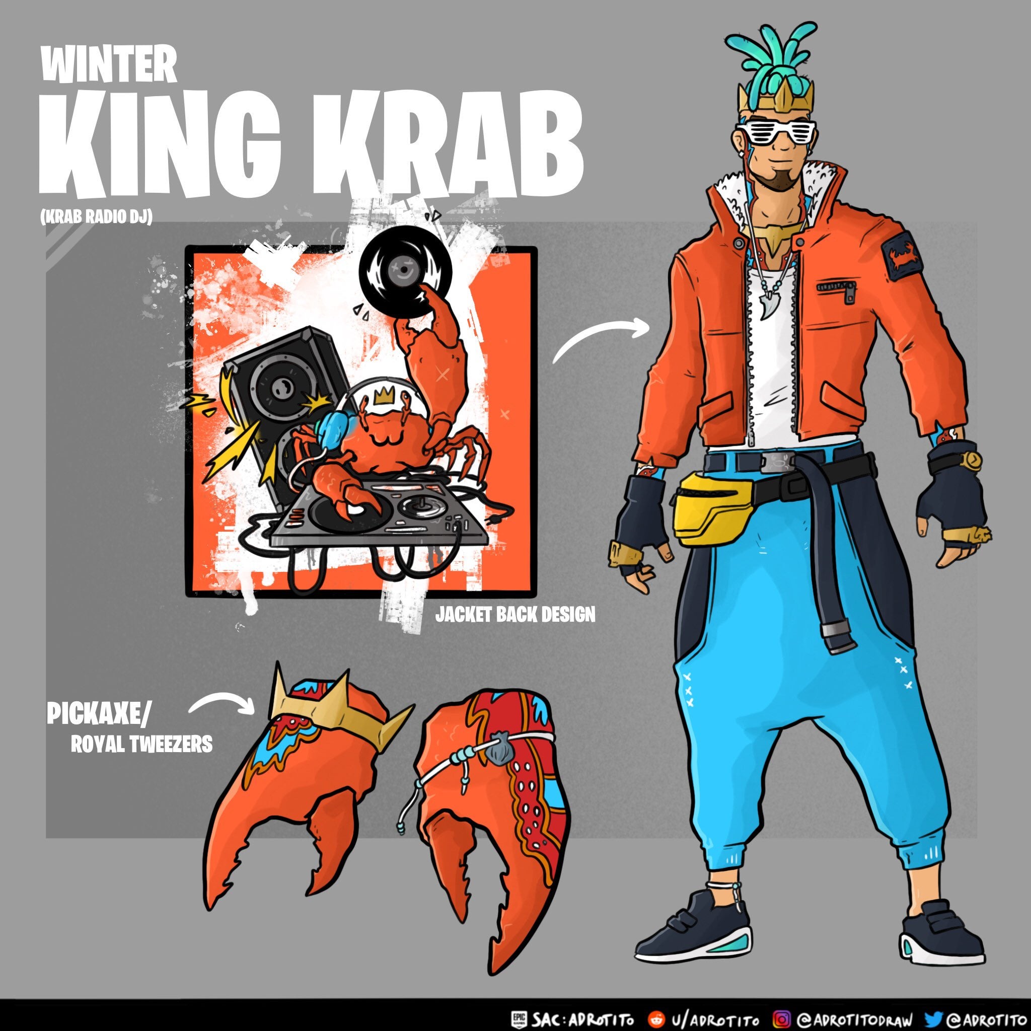 King Krab Fortnite Wallpapers