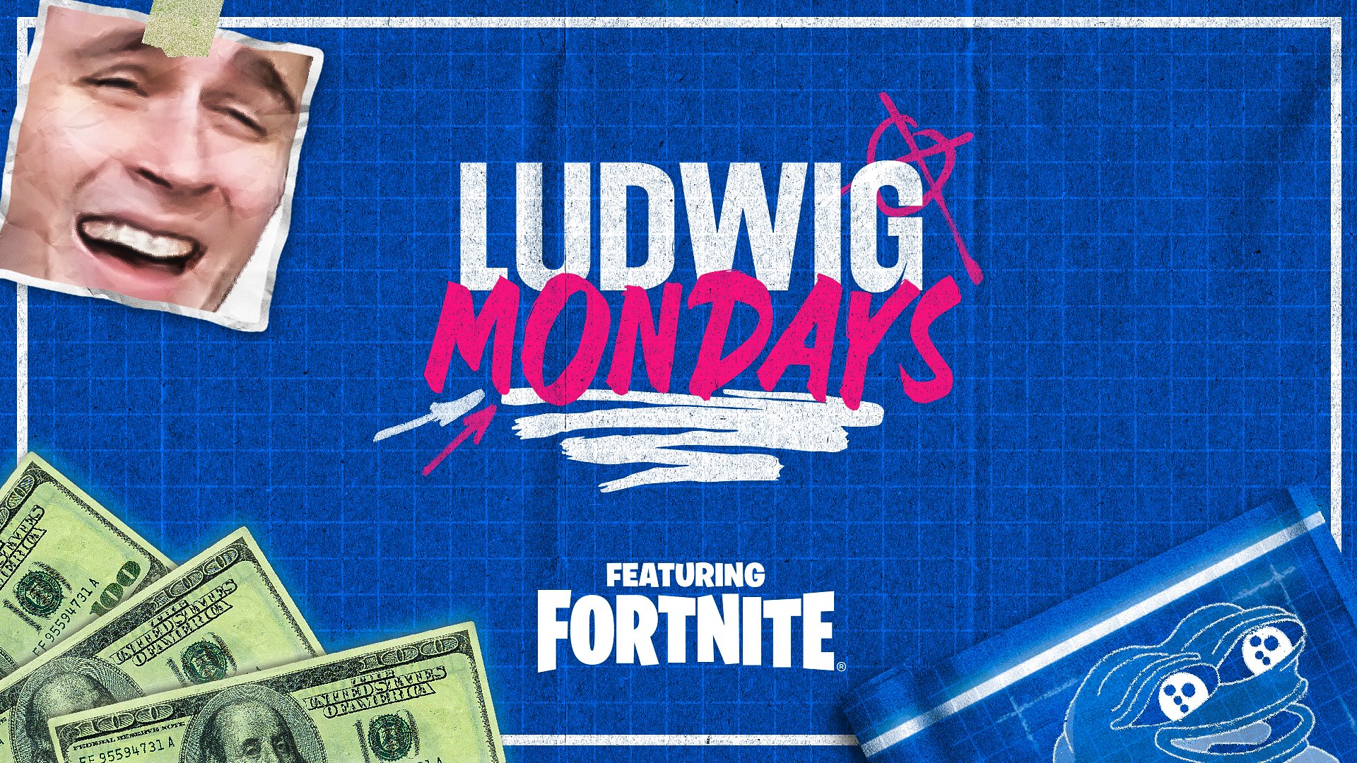 Ludwig Fortnite Wallpapers