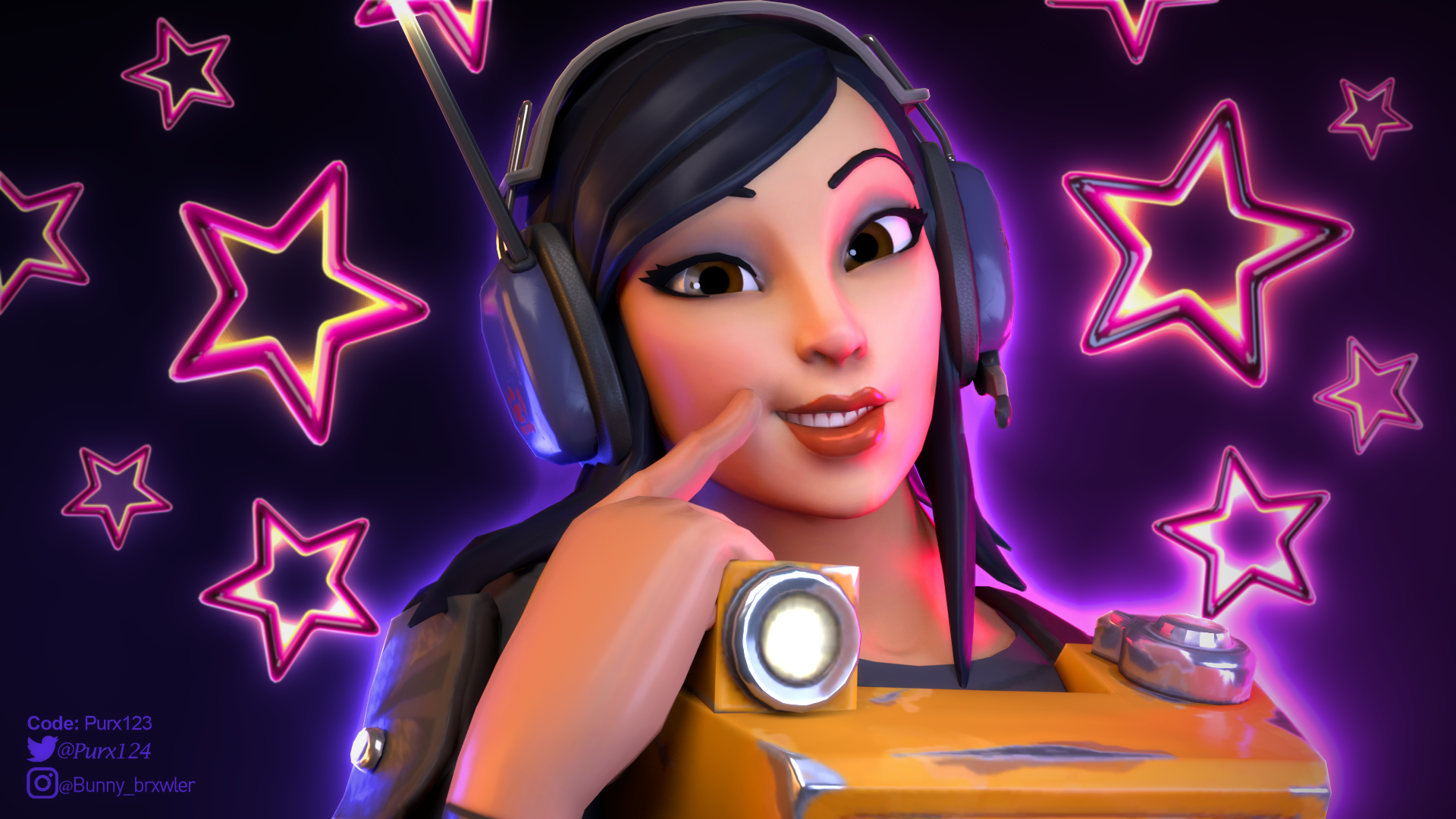 Machinist Mina Fortnite Wallpapers