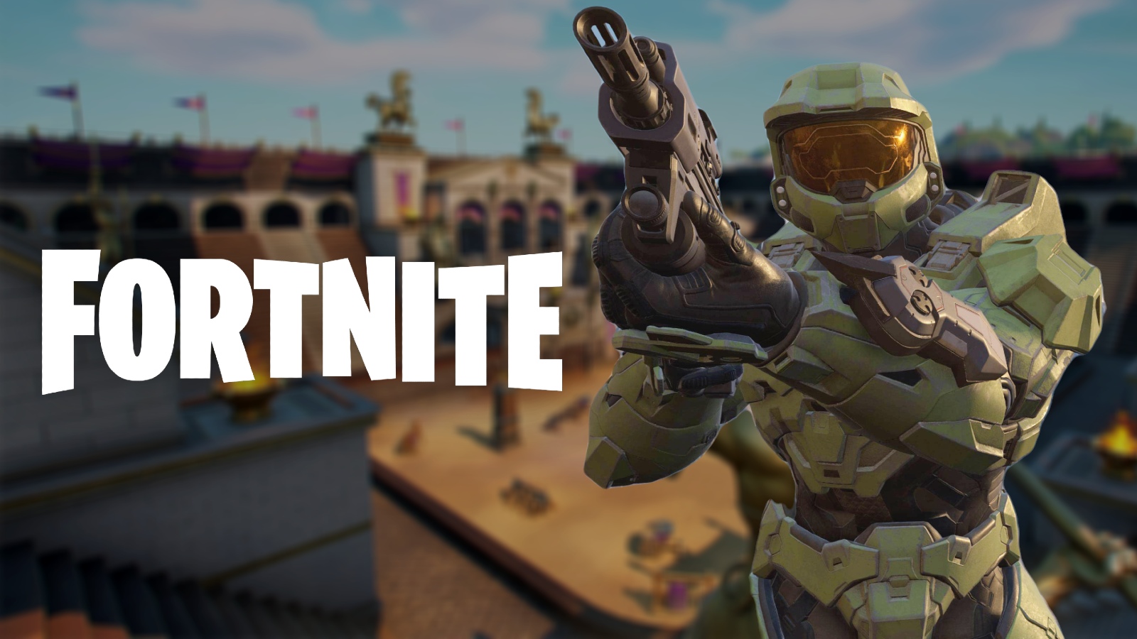 Master Chief Fortnite Wallpapers