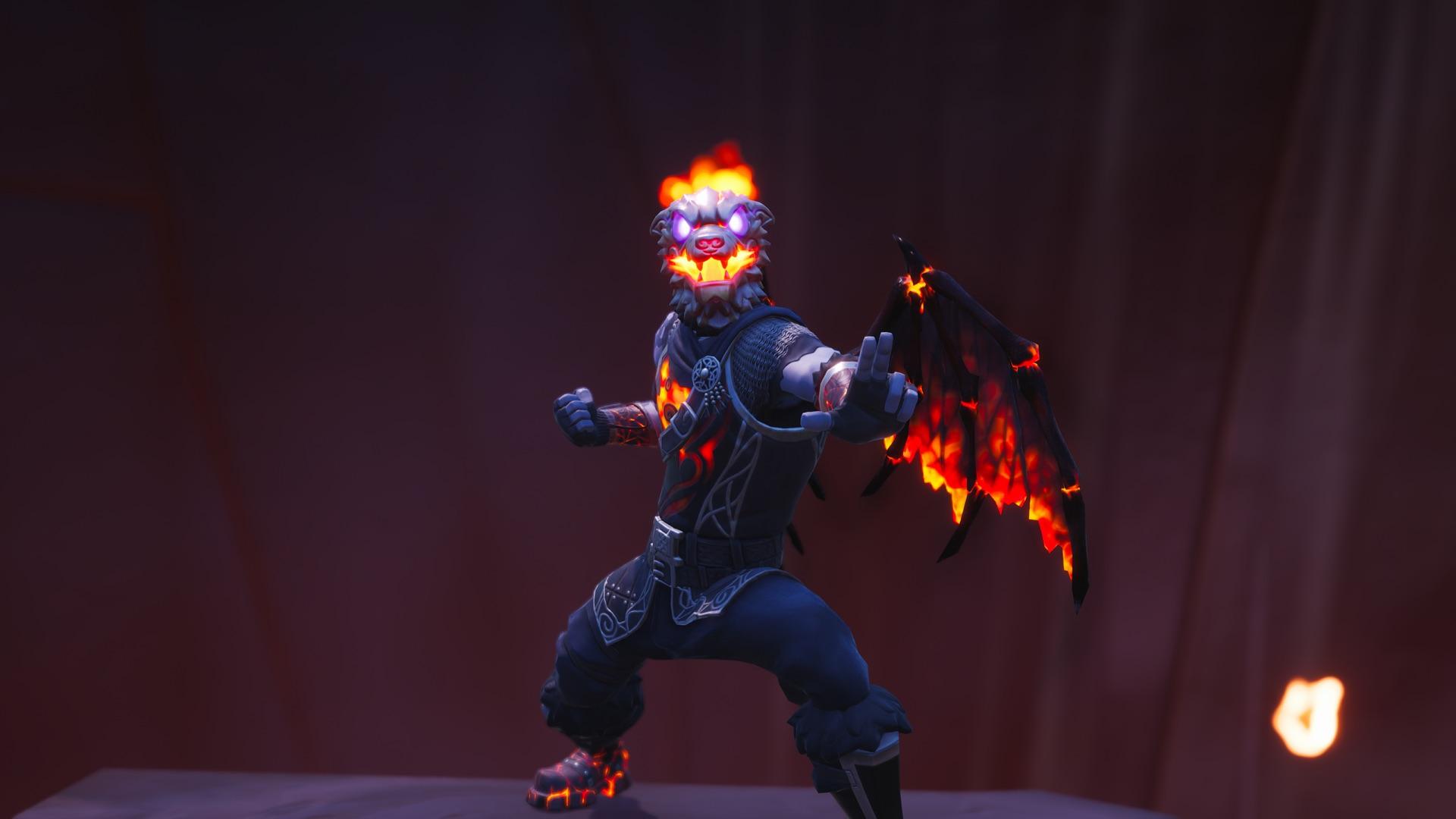 Molten Battle Hound Fortnite Wallpapers