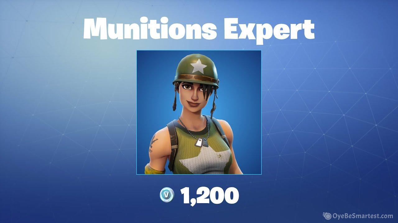 Munitions Expert Fortnite Wallpapers