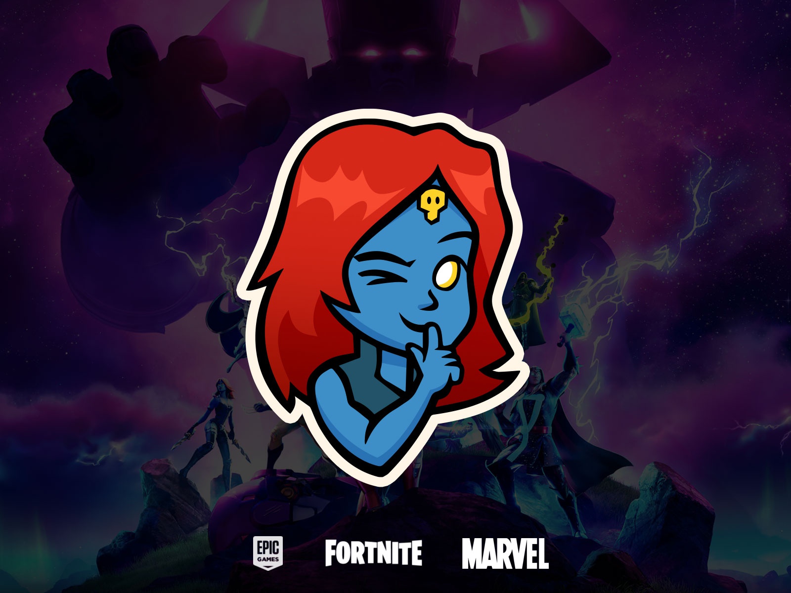 Mystique Fortnite Wallpapers