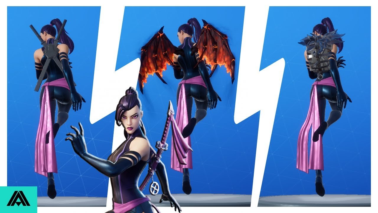 Psylocke Fortnite Wallpapers