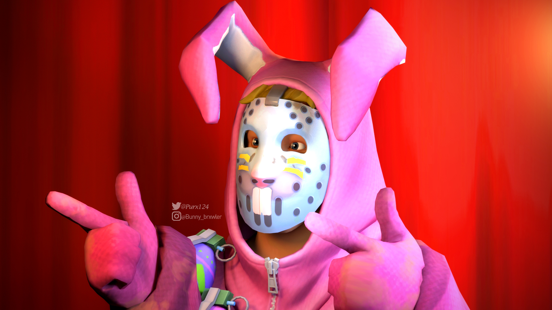 Rabbit Raider Fortnite Wallpapers