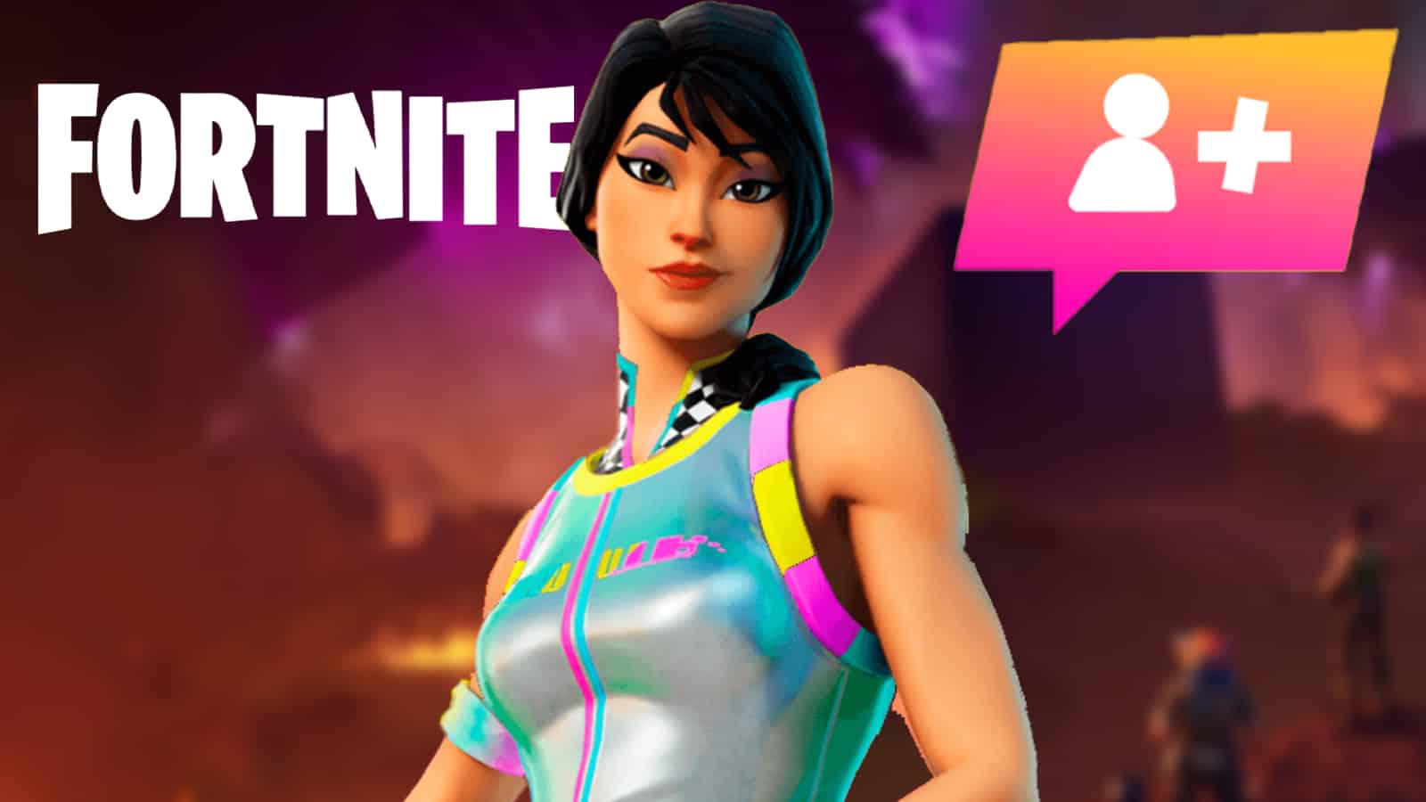 Rainbow Racer Fortnite Wallpapers