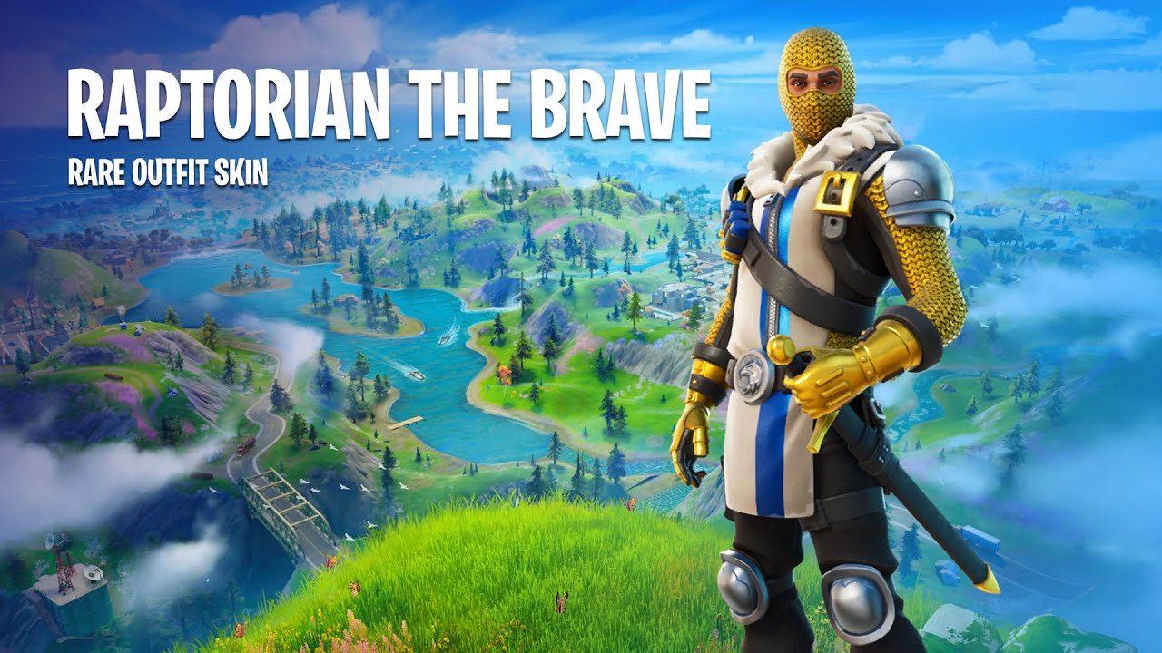 Raptorian The Brave Fortnite Wallpapers