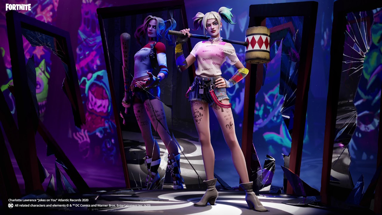 Rebirth Harley Quinn Fortnite Wallpapers