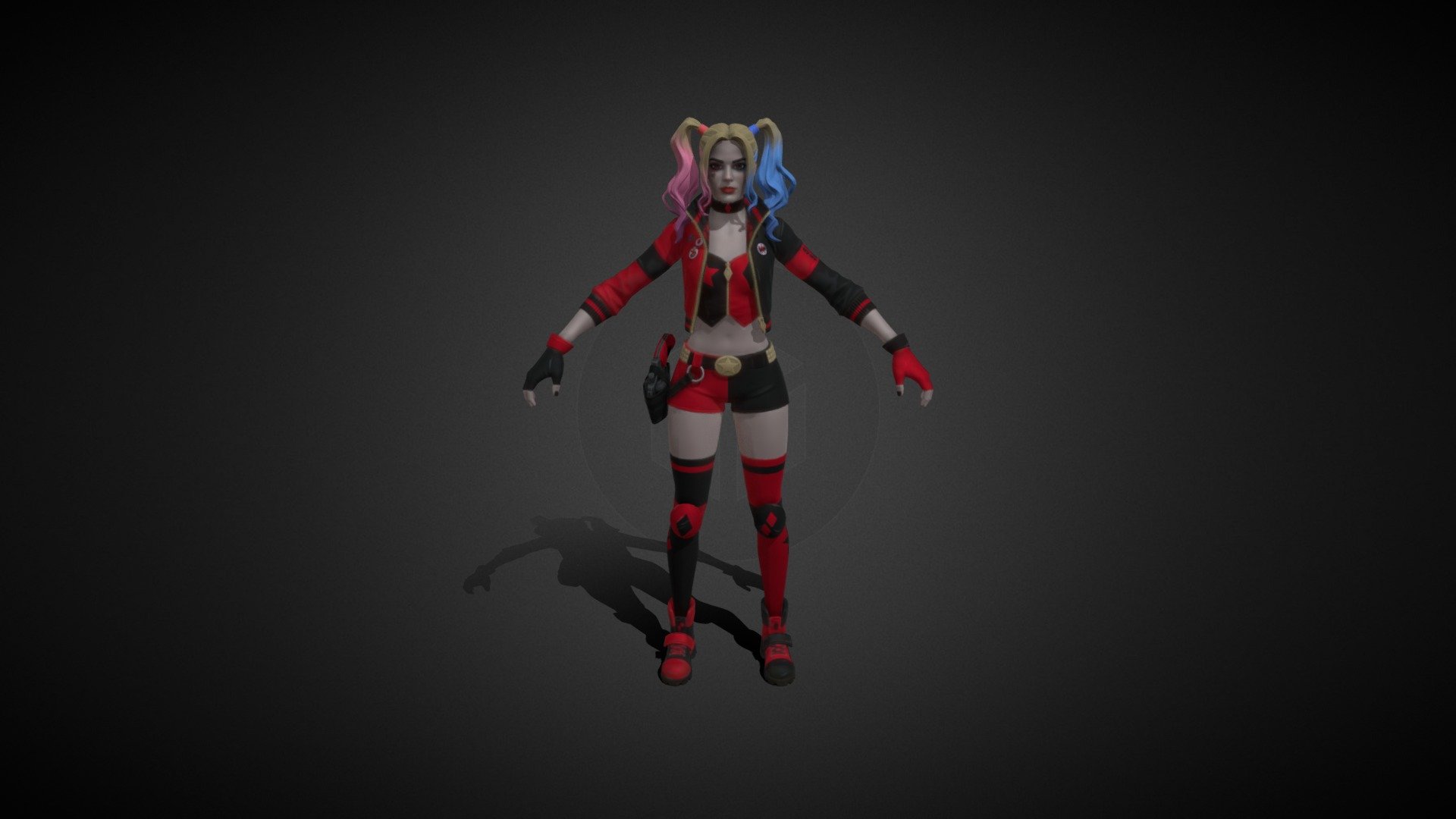 Rebirth Harley Quinn Fortnite Wallpapers