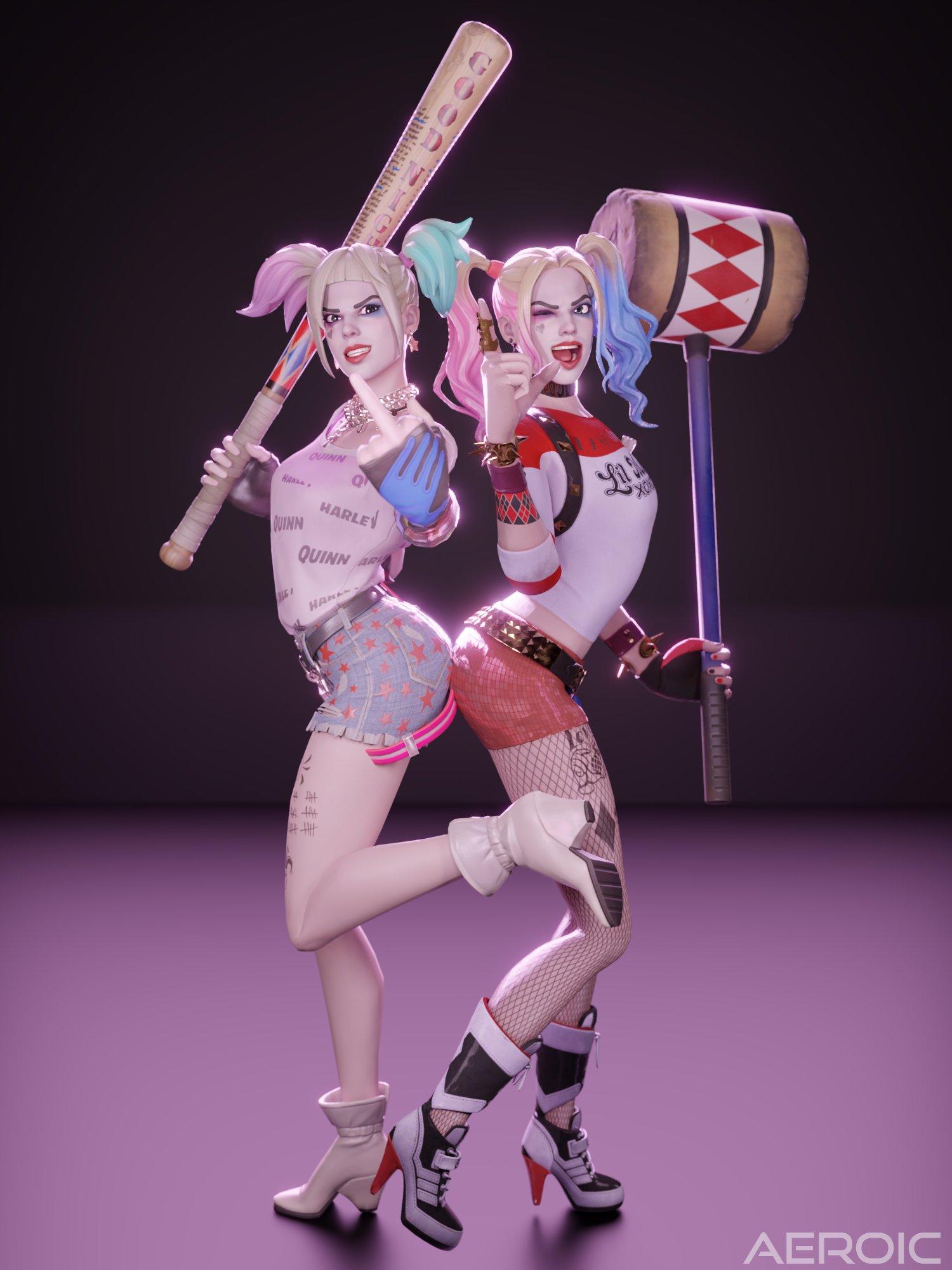 Rebirth Harley Quinn Fortnite Wallpapers