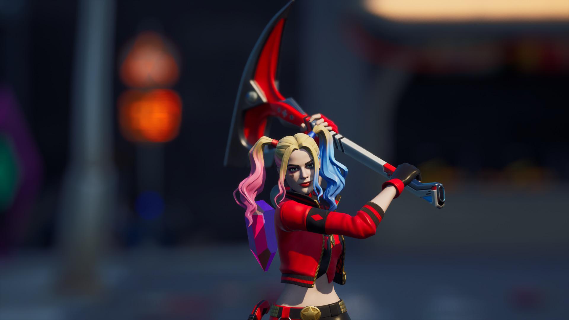 Rebirth Harley Quinn Fortnite Wallpapers