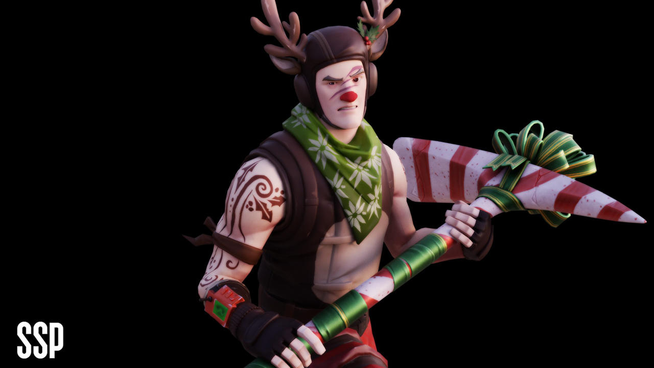 Red-Nosed Ranger Fortnite Wallpapers