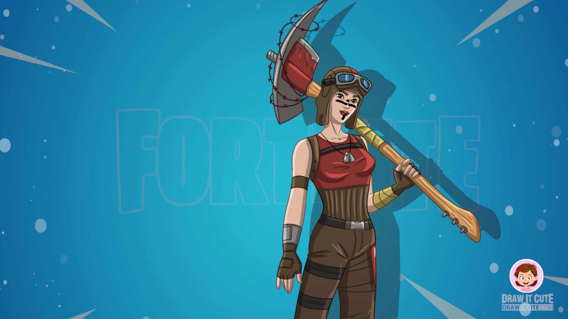 Rem Raider Fortnite Wallpapers