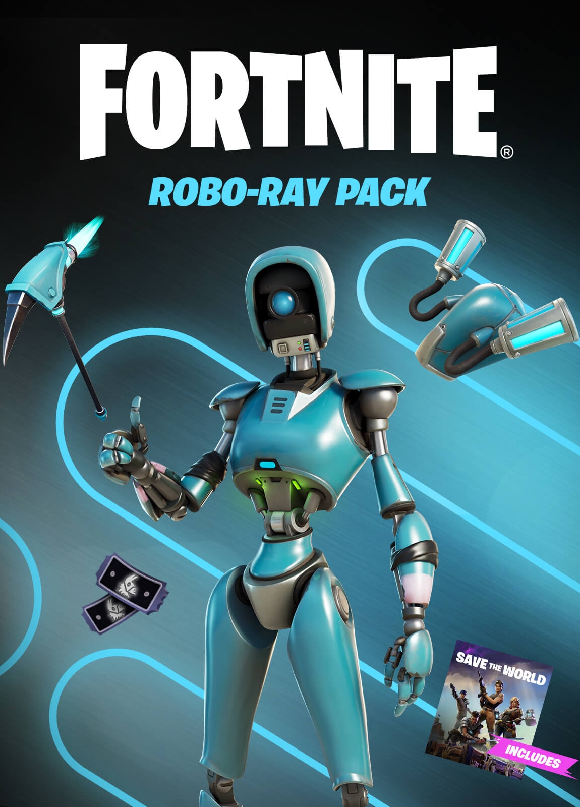 Robo-Ray Fortnite Wallpapers