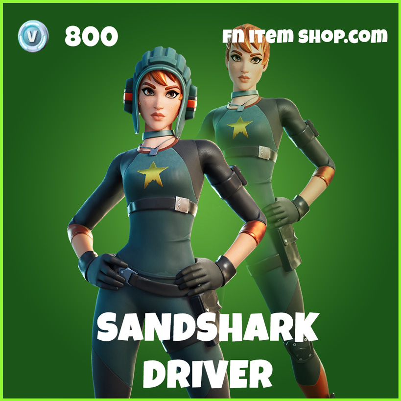 Sandshark Driver Fortnite Wallpapers