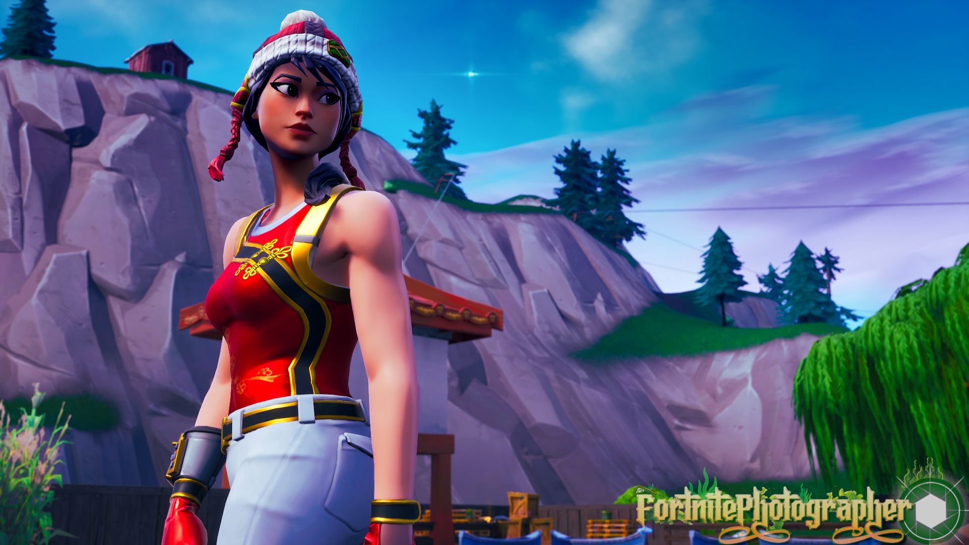 Scarlet Defender Fortnite Wallpapers