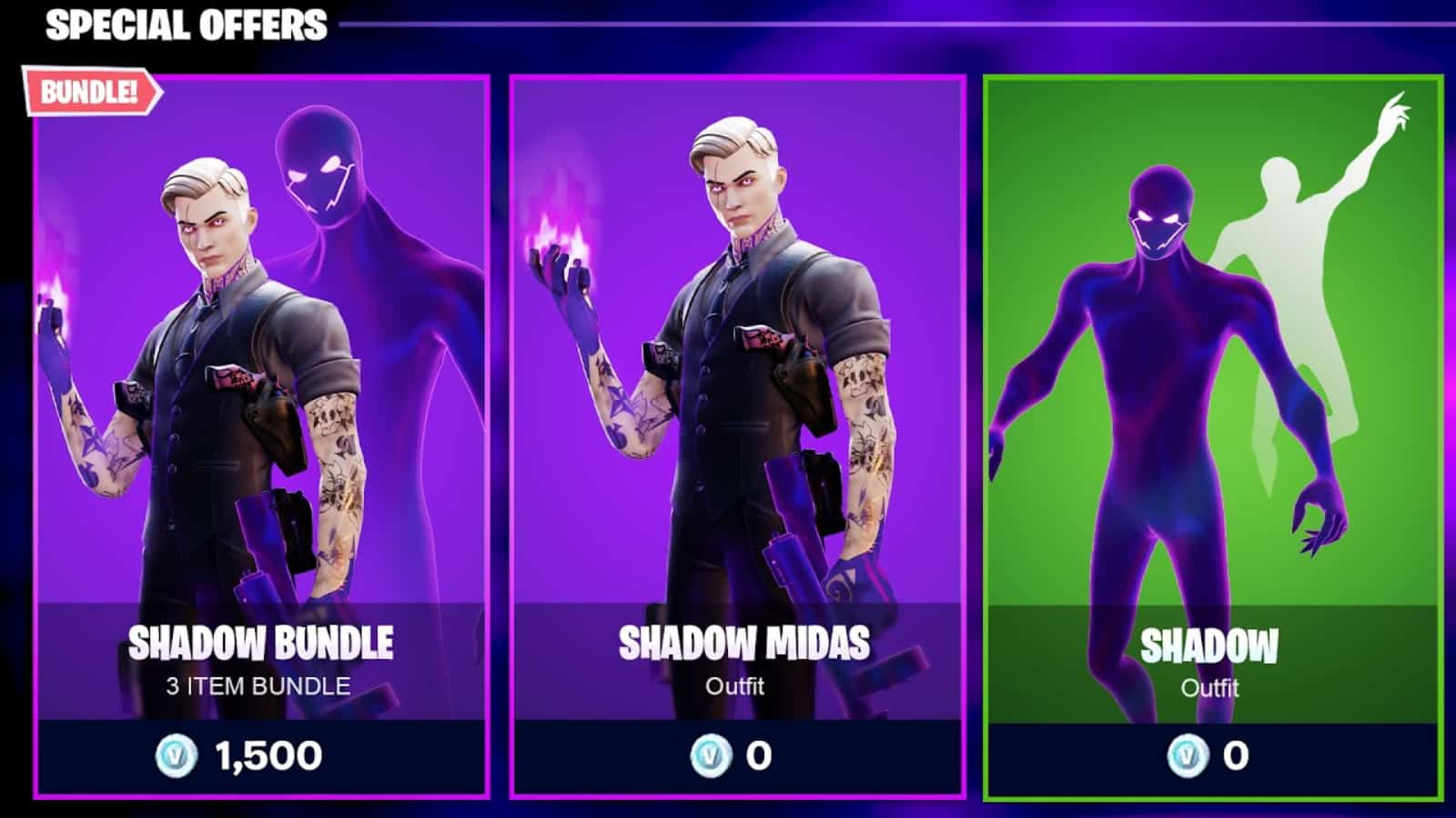 Shadow Midas Fortnite Wallpapers