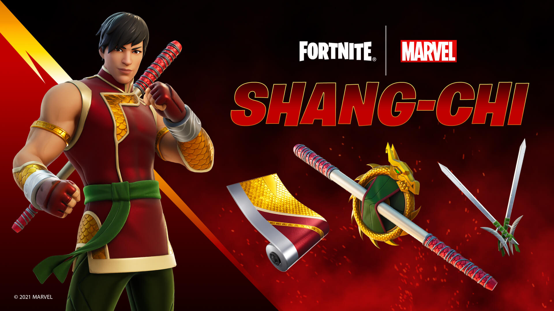 Shang-Chi Fortnite Wallpapers