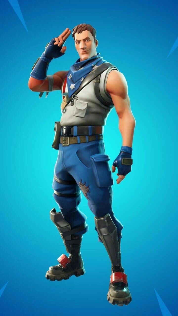 Star Spangled Trooper Fortnite Wallpapers