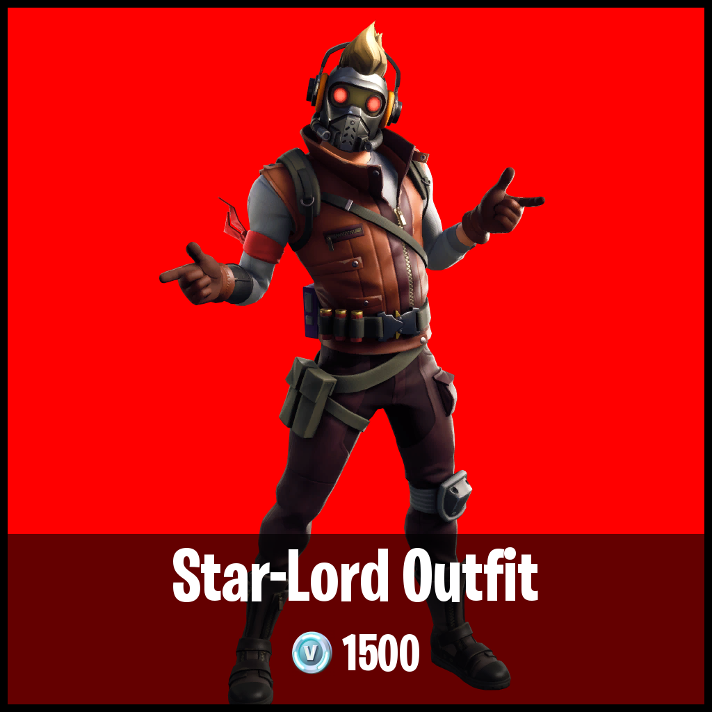 Star-Lord Outfit Fortnite Wallpapers