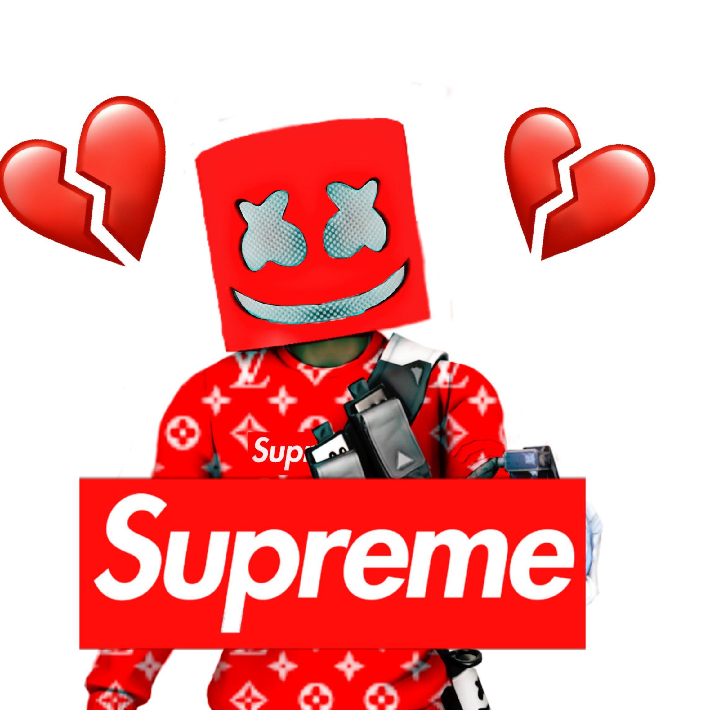 Supreme Fortnite Wallpapers