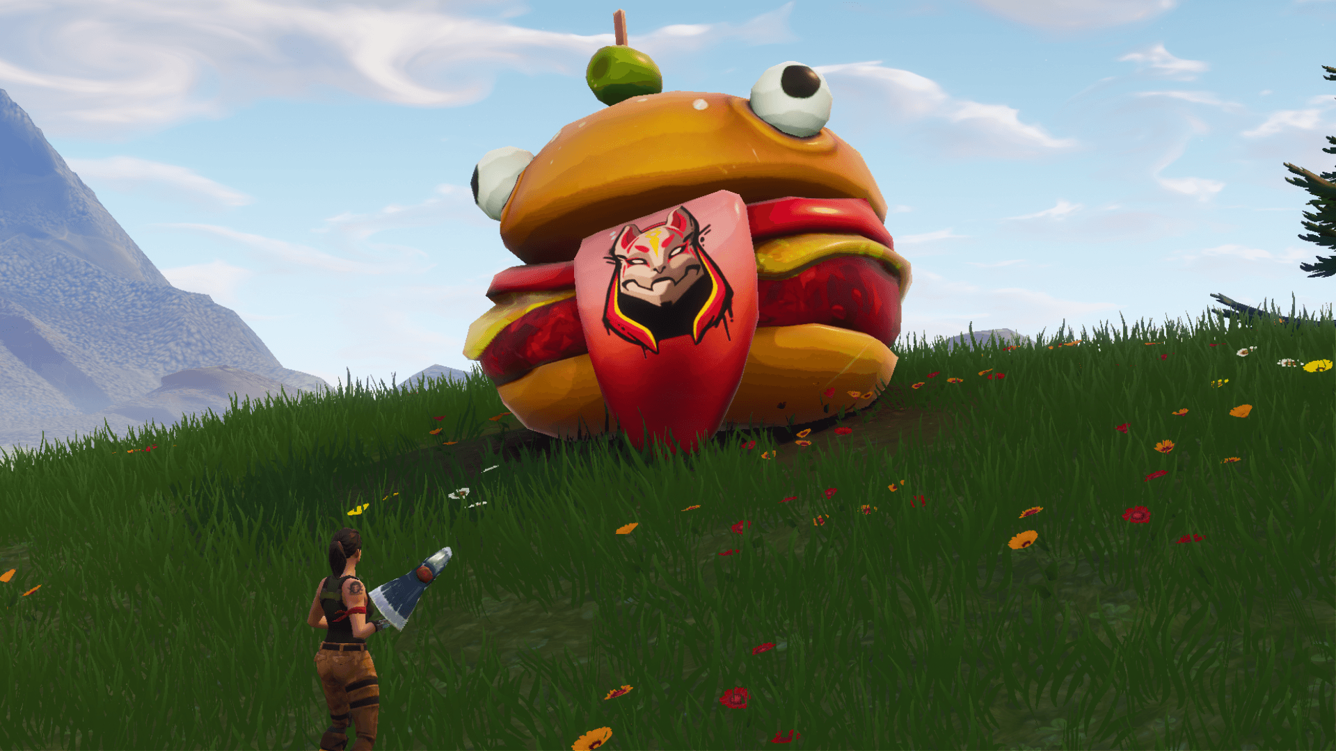 Surrr Burger Fortnite Wallpapers