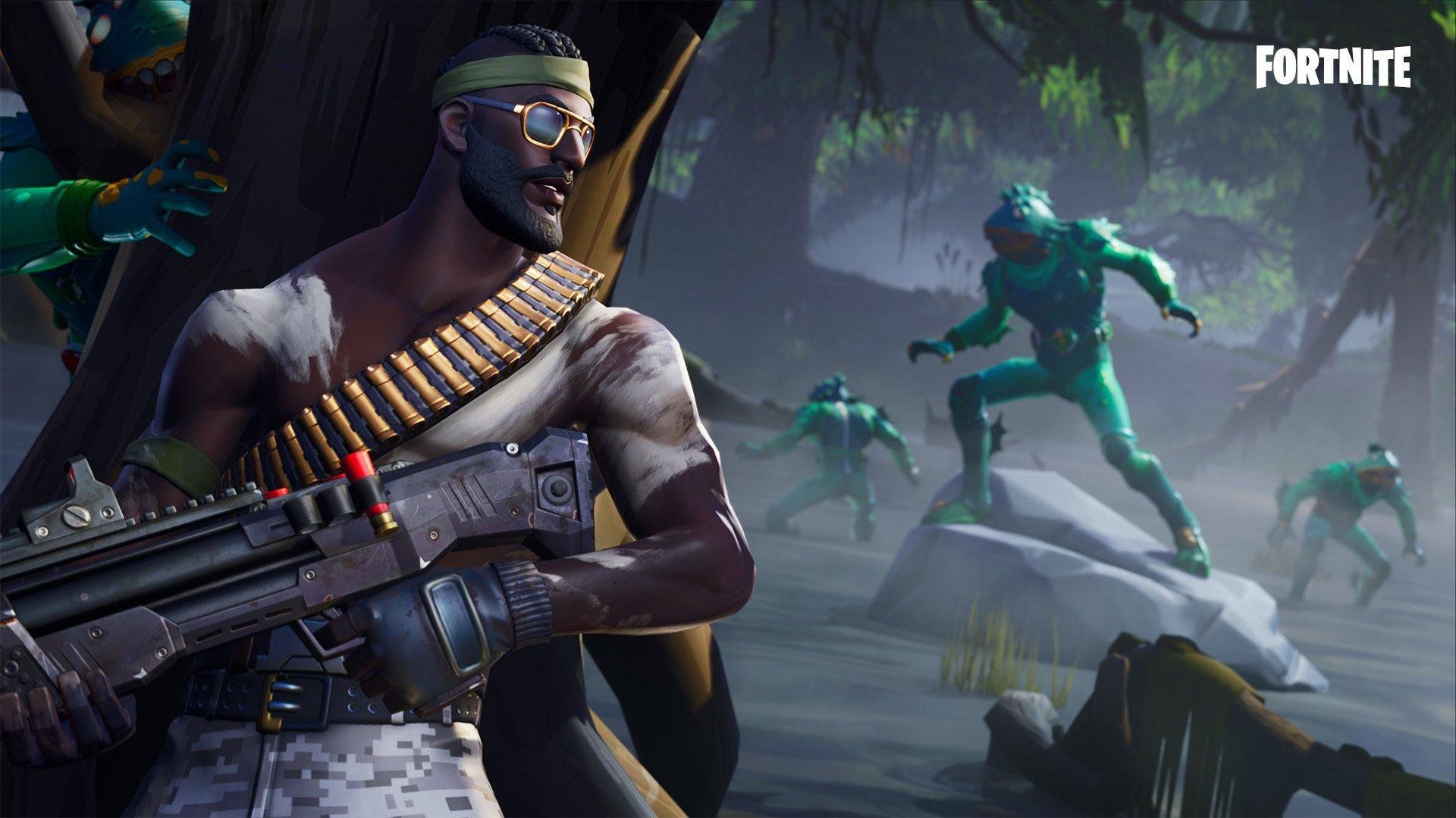 Swamp Stalker Fortnite Wallpapers