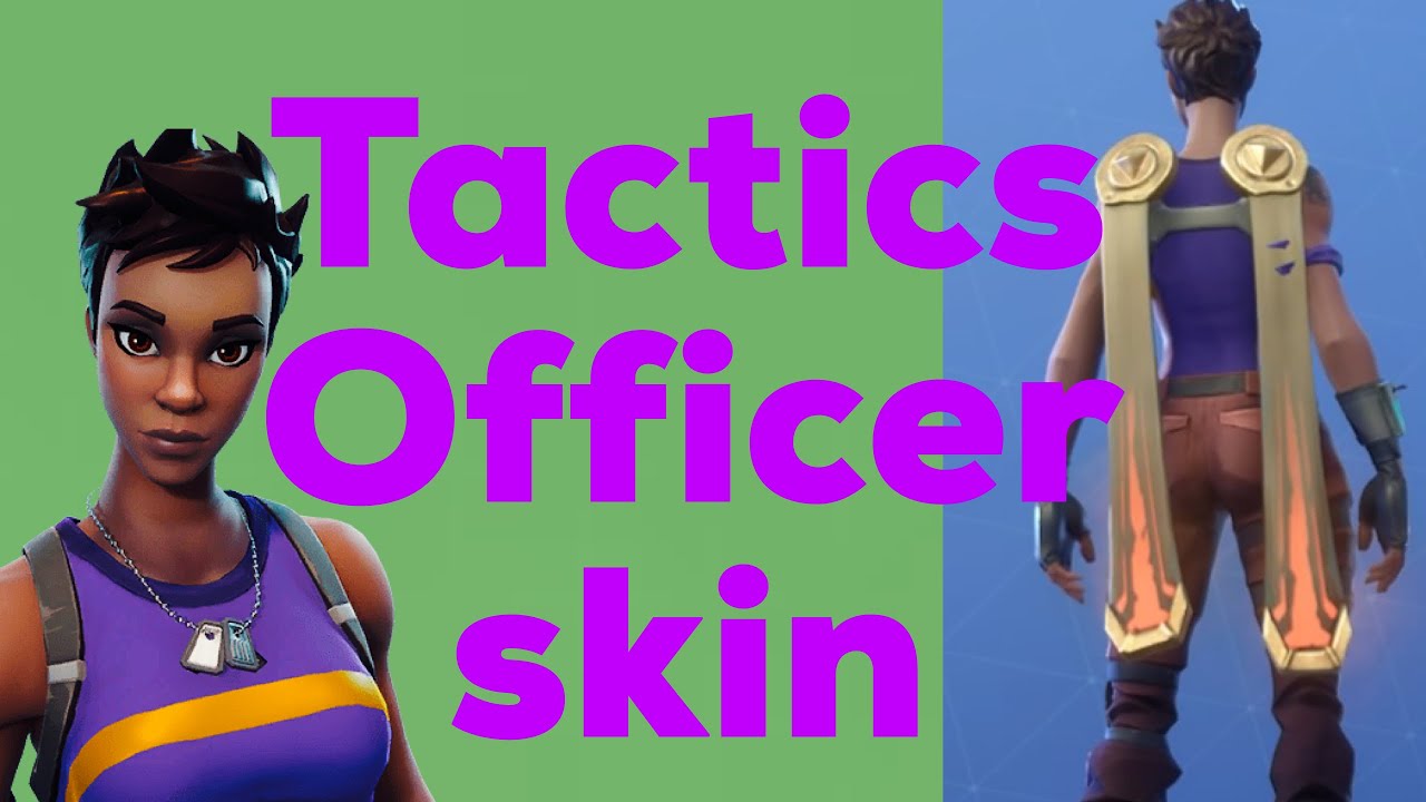 Tactics Officer Fortnite Wallpapers