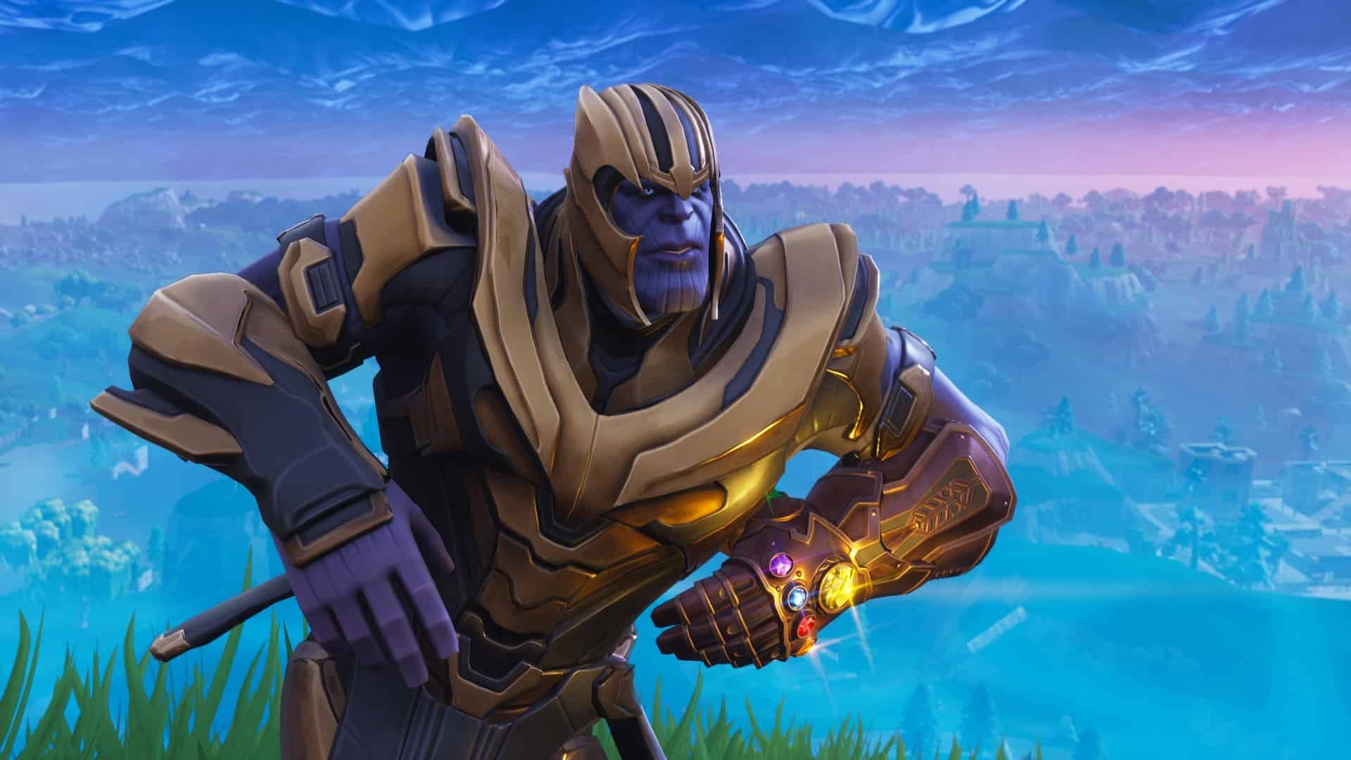 Thanos The Mad Titan Fortnite Wallpapers