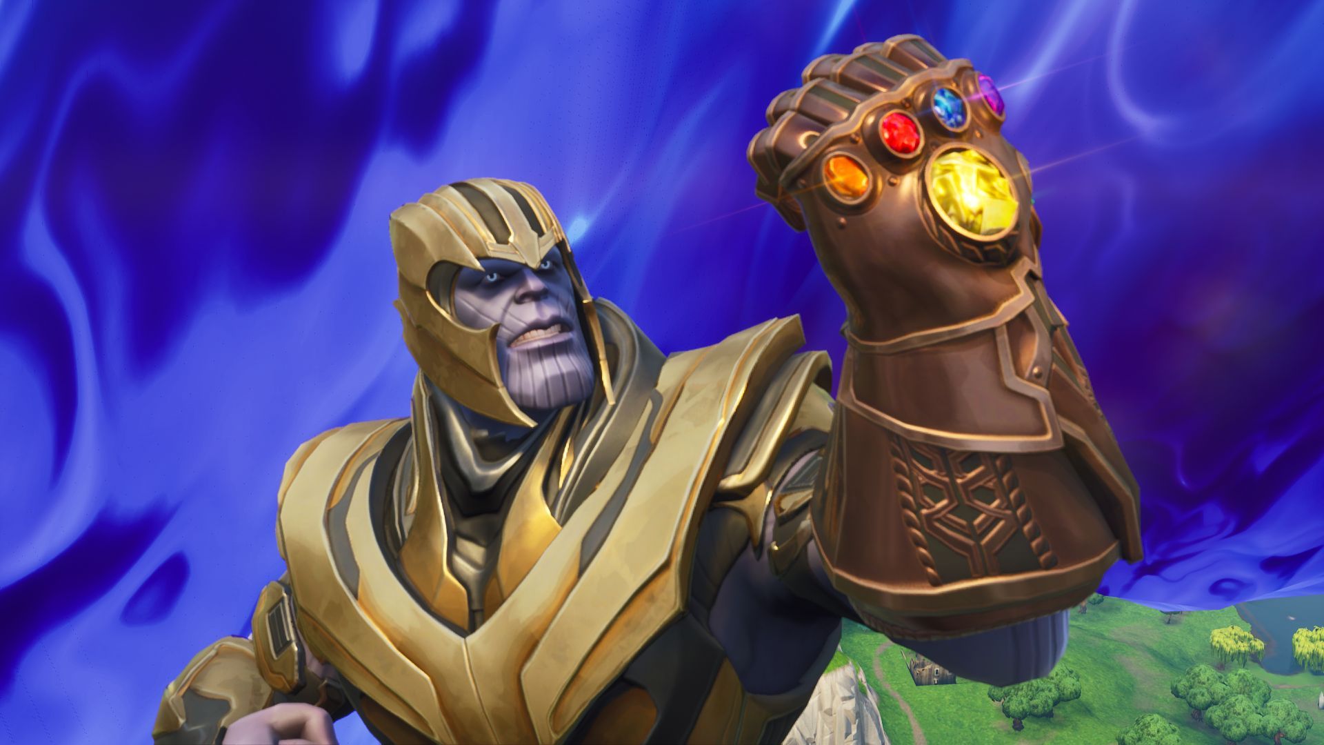 Thanos The Mad Titan Fortnite Wallpapers