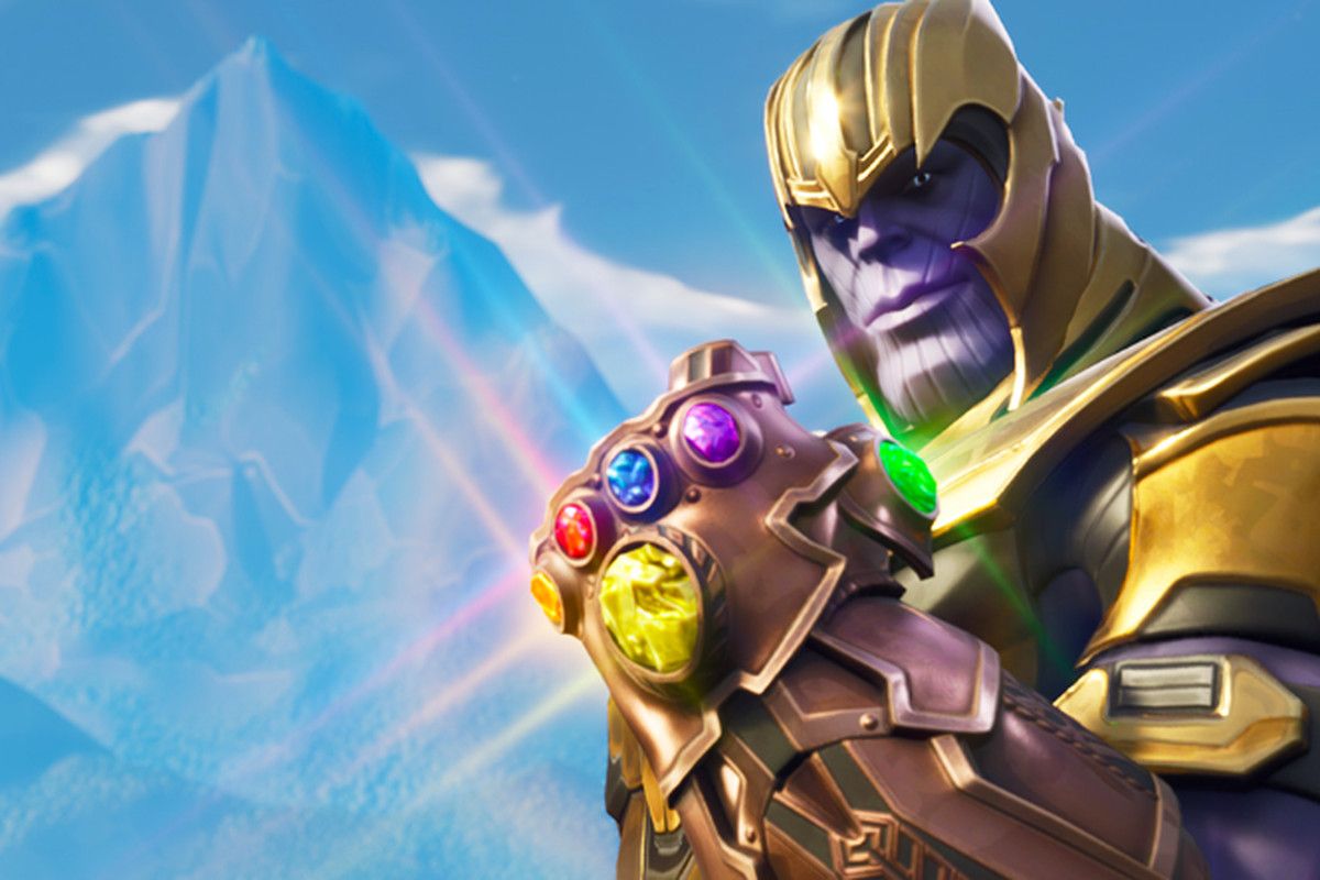 Thanos The Mad Titan Fortnite Wallpapers