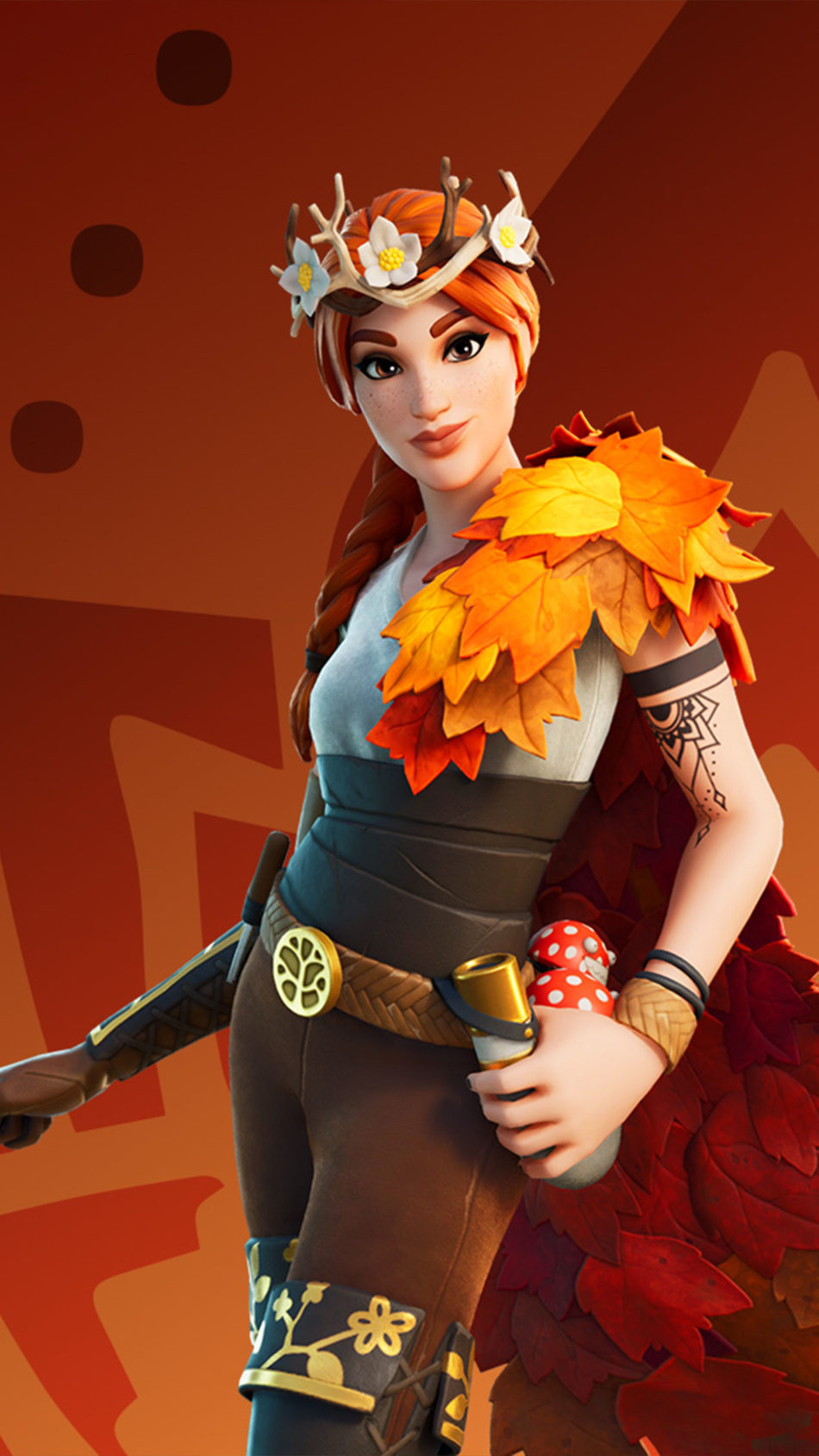 The Autumn Queen Fortnite Wallpapers