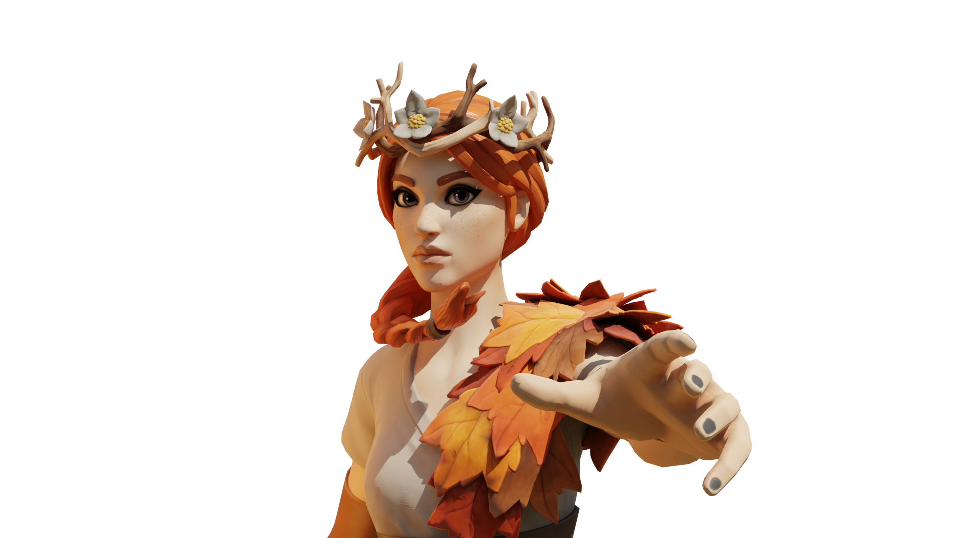 The Autumn Queen Fortnite Wallpapers