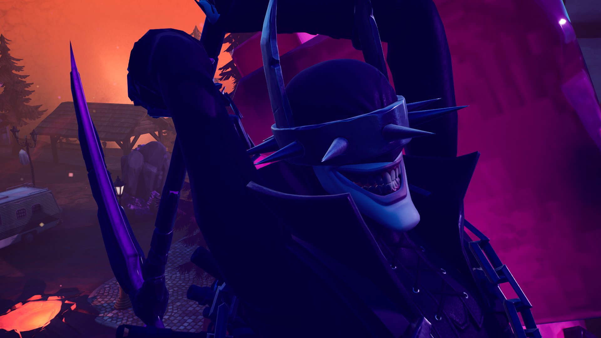The Batman Who Laughs Fortnite Wallpapers