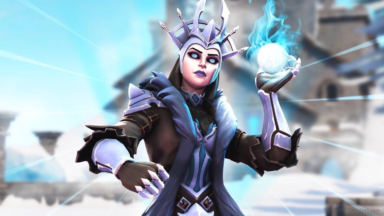 The Ice Queen Fortnite Wallpapers
