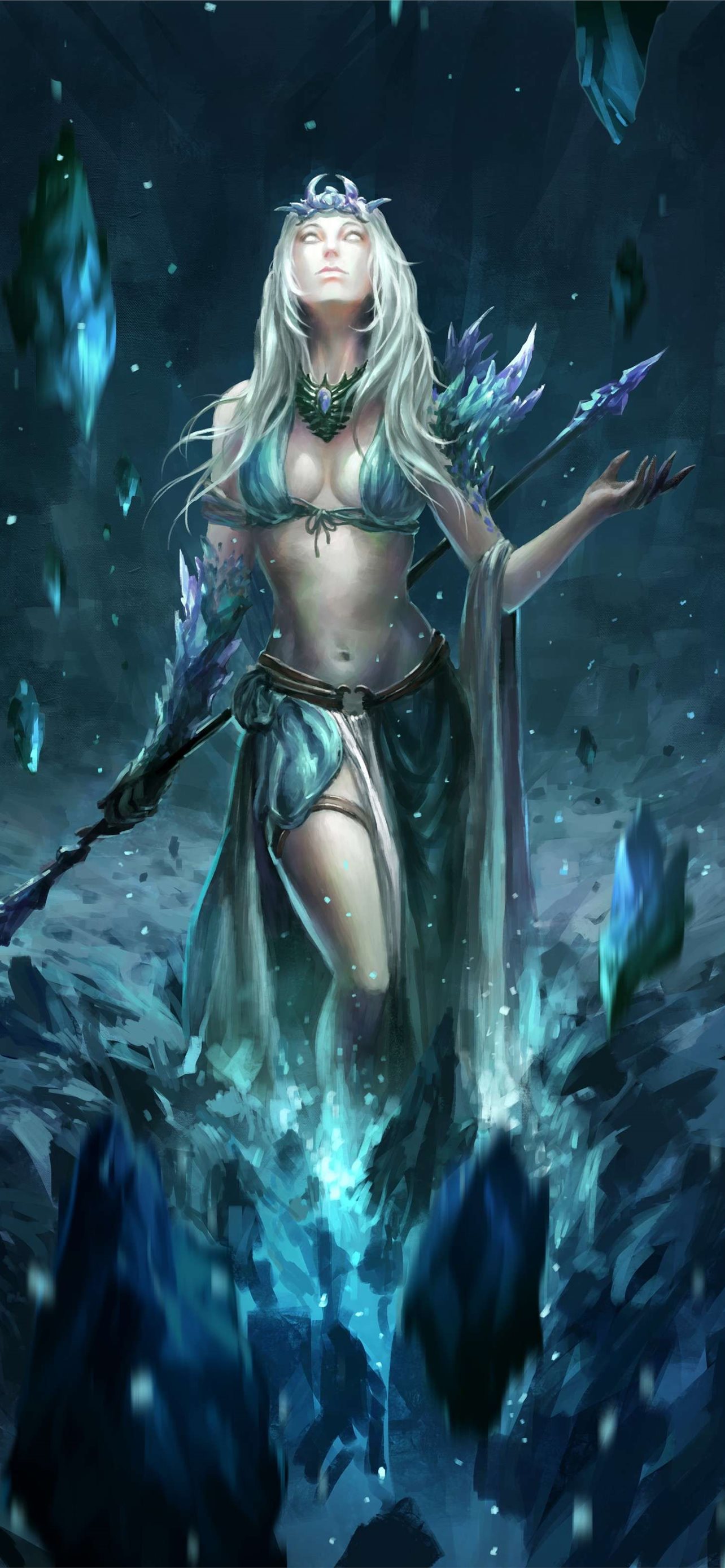 The Ice Queen Fortnite Wallpapers