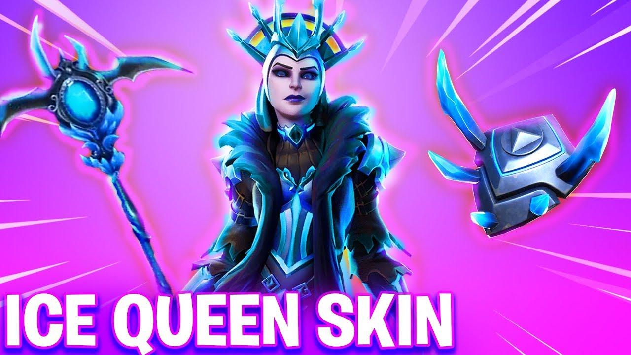 The Ice Queen Fortnite Wallpapers