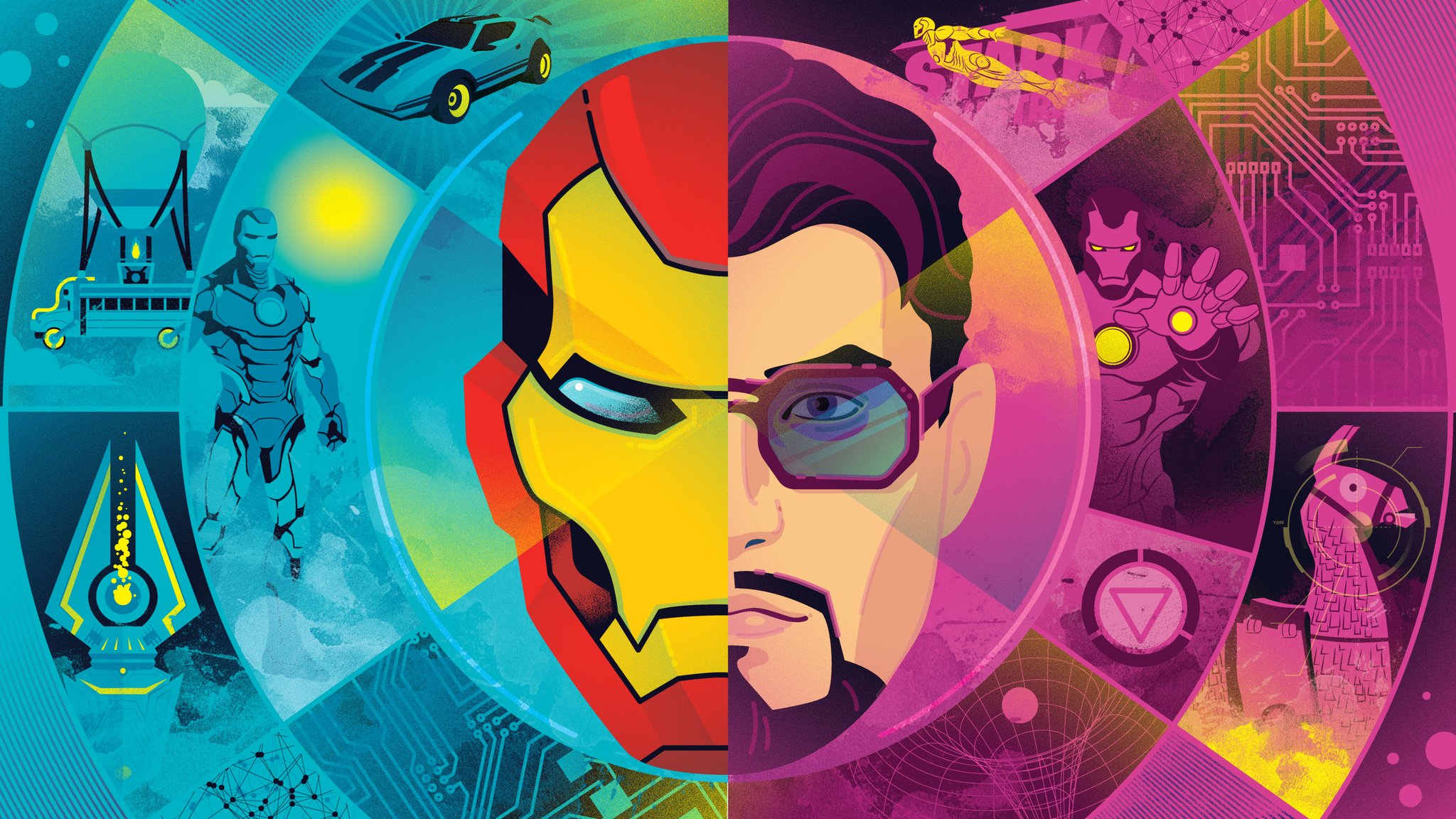 Tony Stark Fortnite Wallpapers