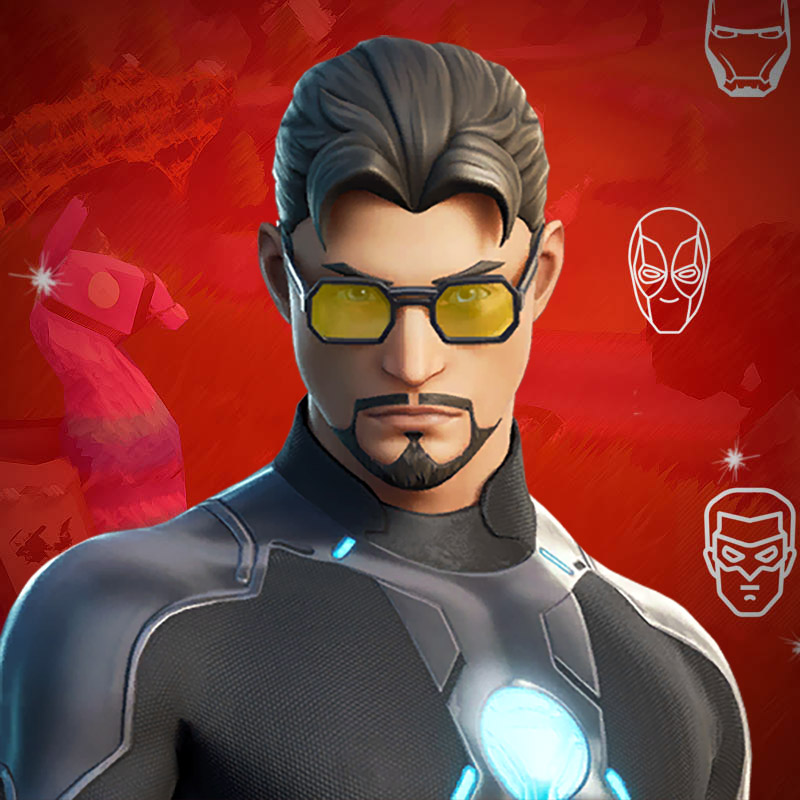 Tony Stark Fortnite Wallpapers