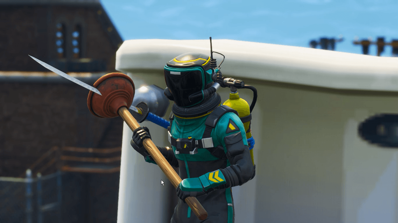 Toxic Trooper Fortnite Wallpapers