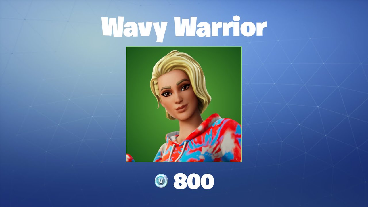 Wavy Warrior Fortnite Wallpapers