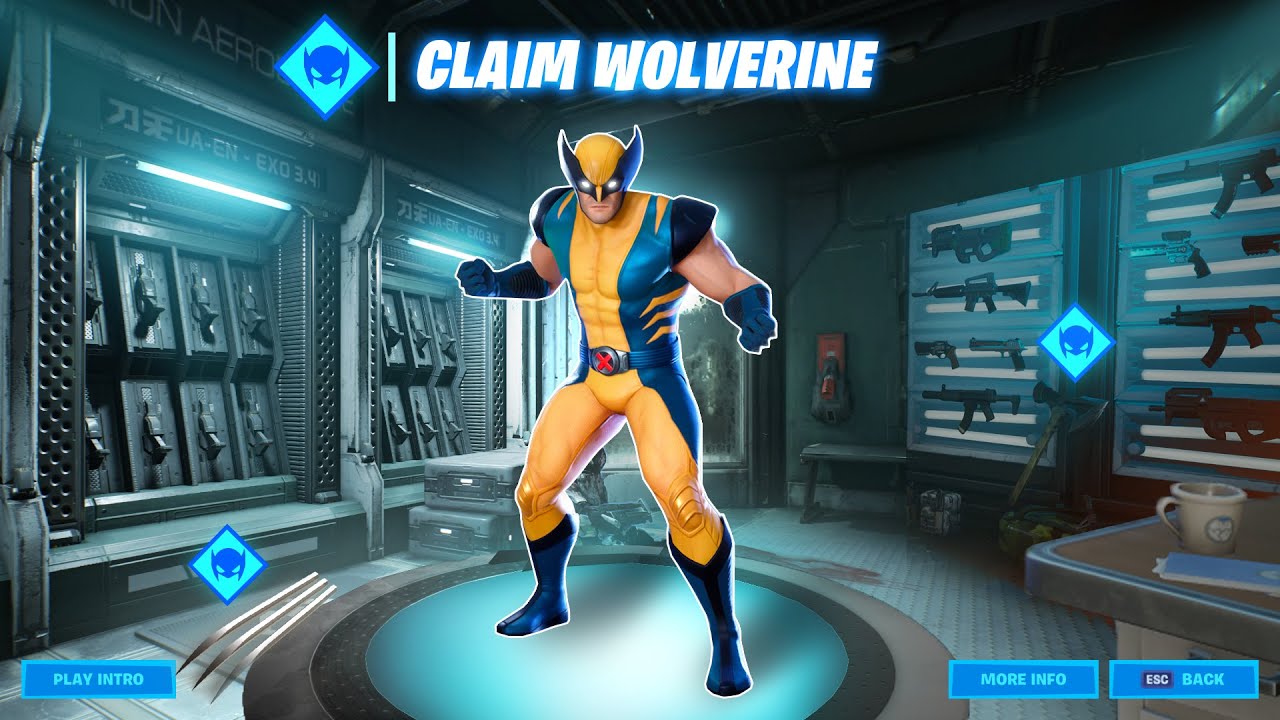 Wolverine Fortnite Wallpapers